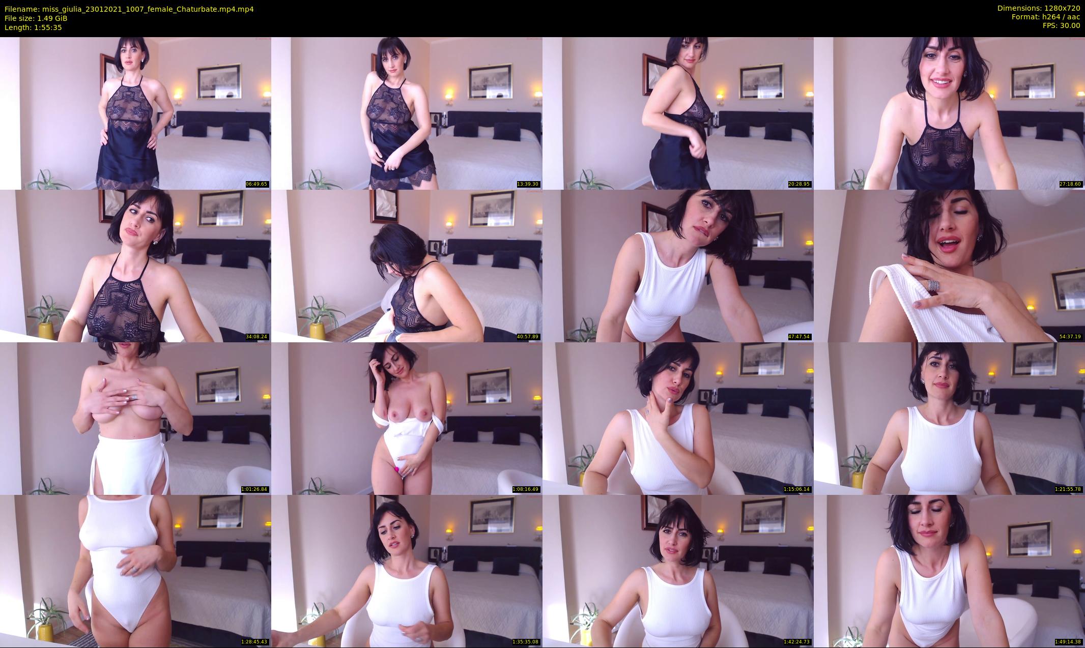 miss_giulia — 116 minute Chaturbate female cam show recording, 720p, Jan 23, 2021