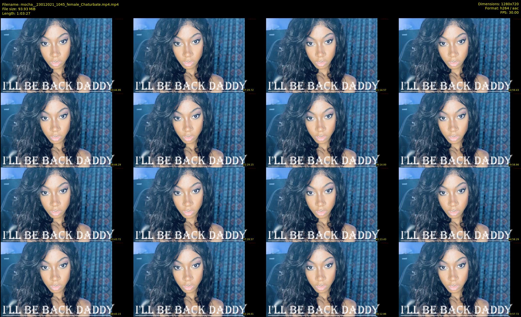 mocha_ — 64 minute Chaturbate female cam show recording, 720p, Jan 23, 2021