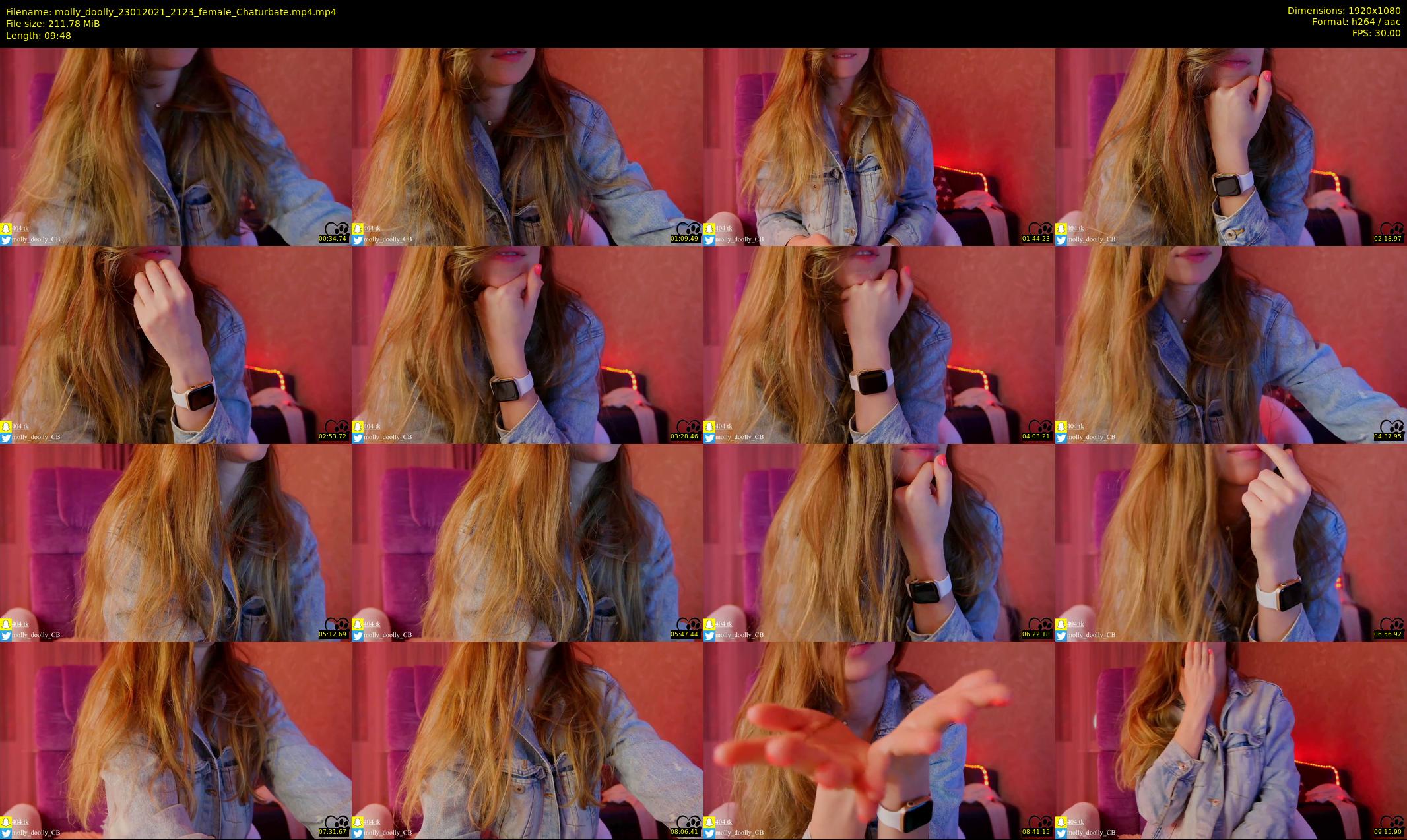 molly_doolly — 10 minute Chaturbate female cam show recording, 1080p, Jan 23, 2021