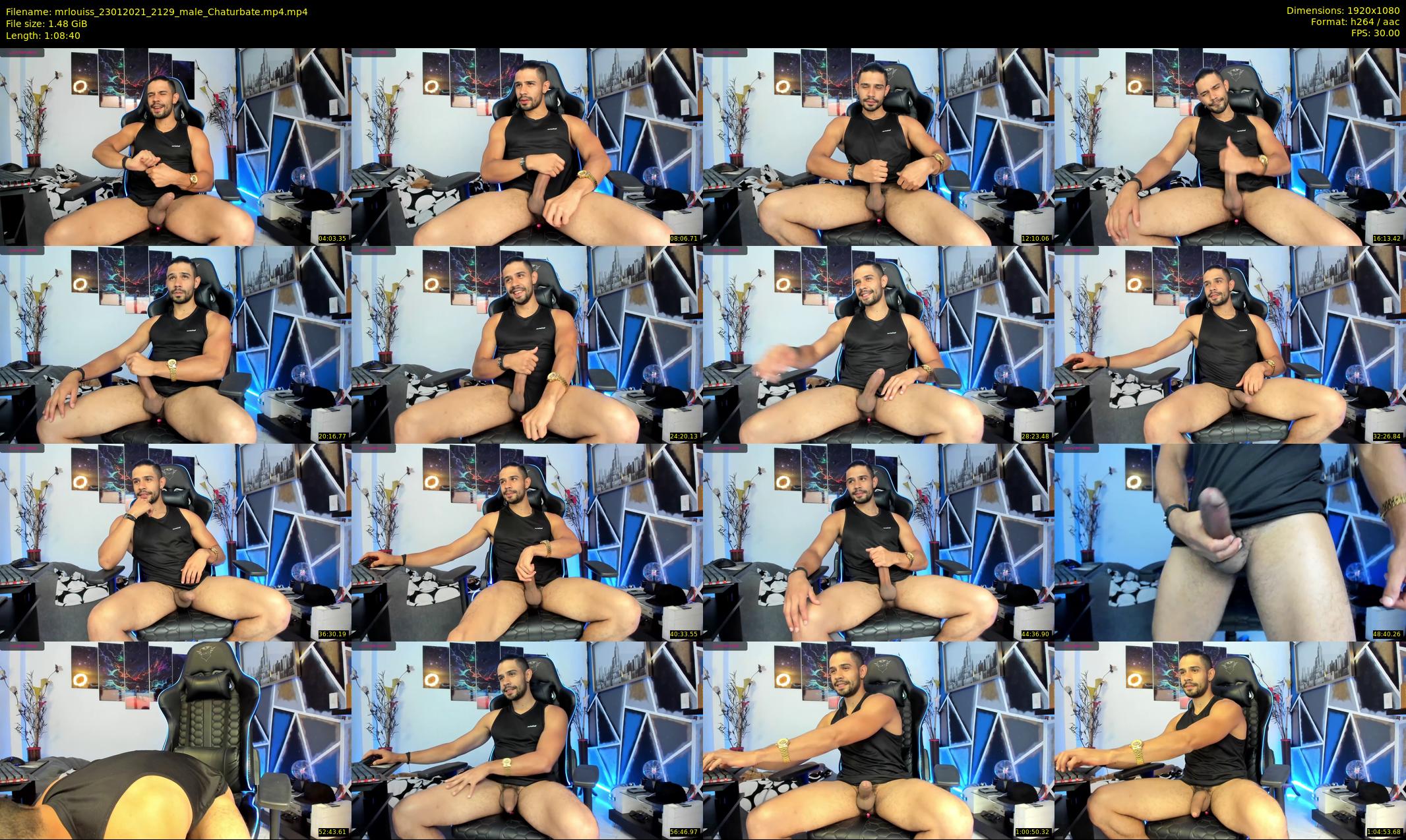 mrlouiss — 69 minute Chaturbate male cam show recording, 1080p, Jan 23, 2021