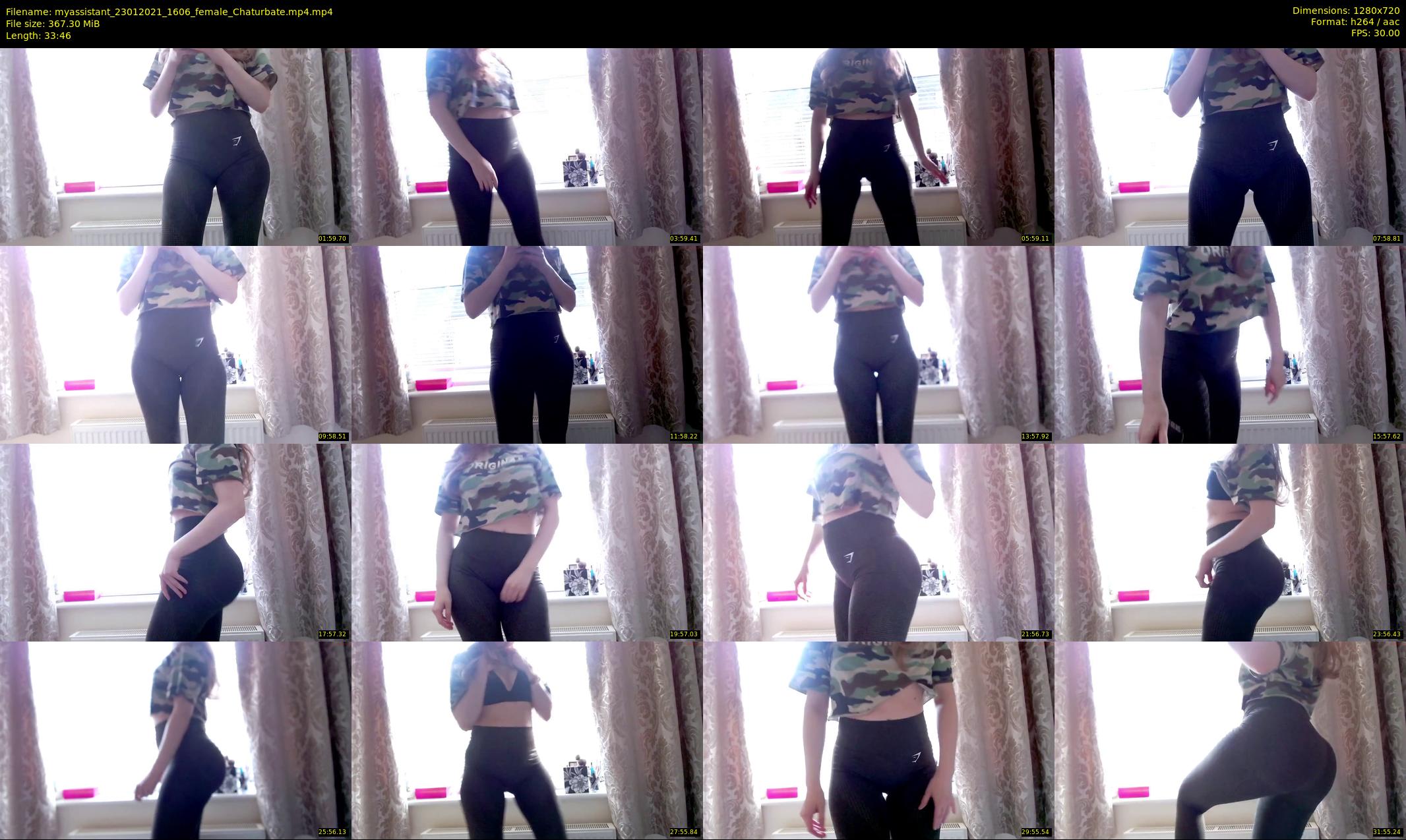 myassistant — 34 minute Chaturbate female cam show recording, 720p, Jan 23, 2021