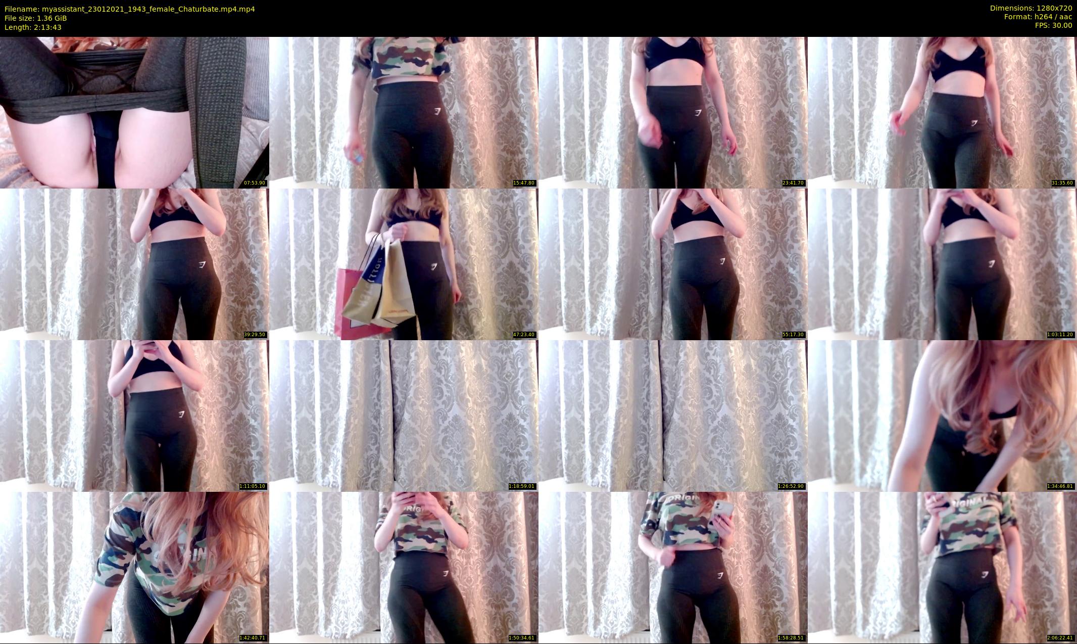 myassistant — 134 minute Chaturbate female cam show recording, 720p, Jan 23, 2021