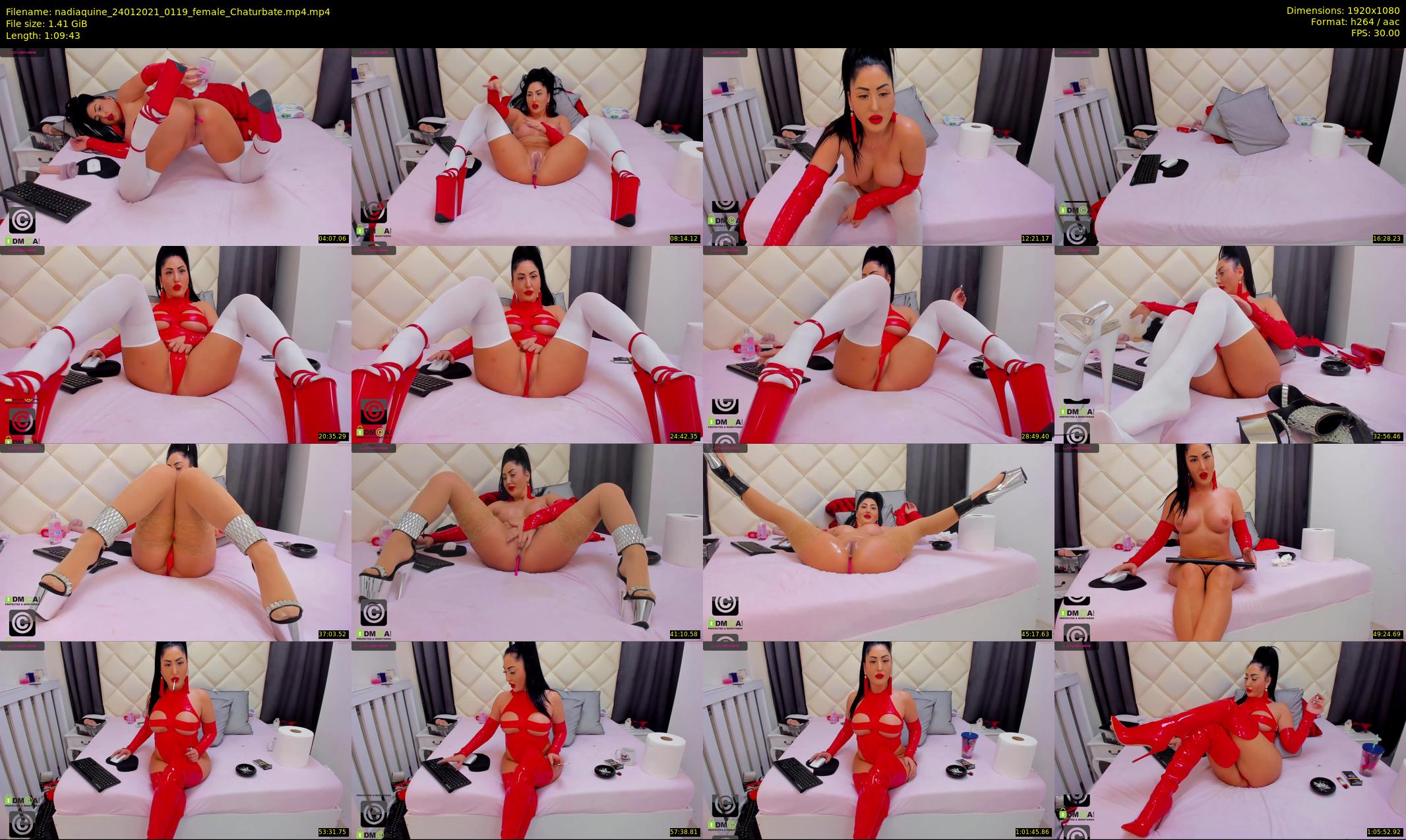 nadiaquine — 70 minute Chaturbate female cam show recording, 1080p, Jan 24, 2021