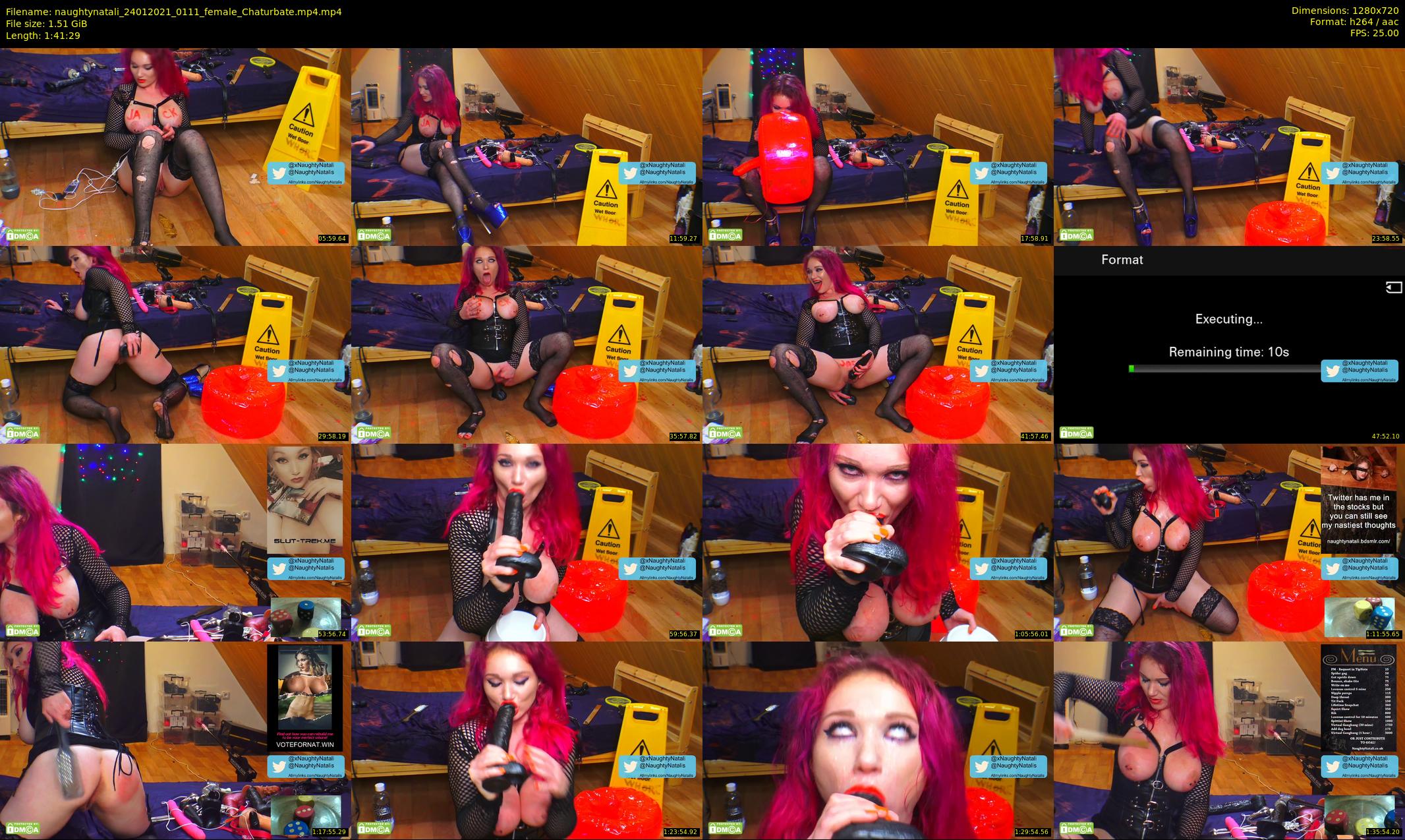 naughtynatali — 102 minute Chaturbate female cam show recording, 720p, Jan 24, 2021