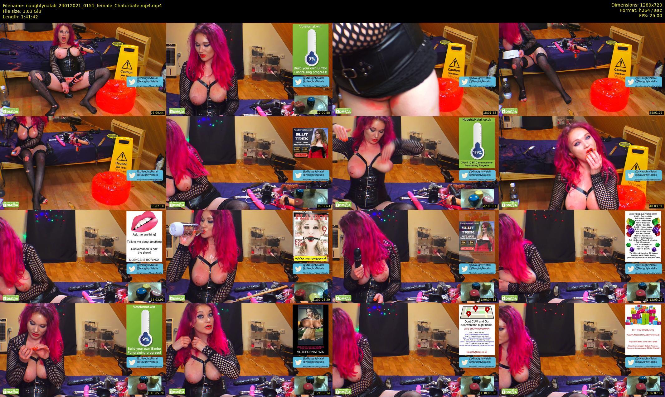 naughtynatali — 102 minute Chaturbate female cam show recording, 720p, Jan 24, 2021