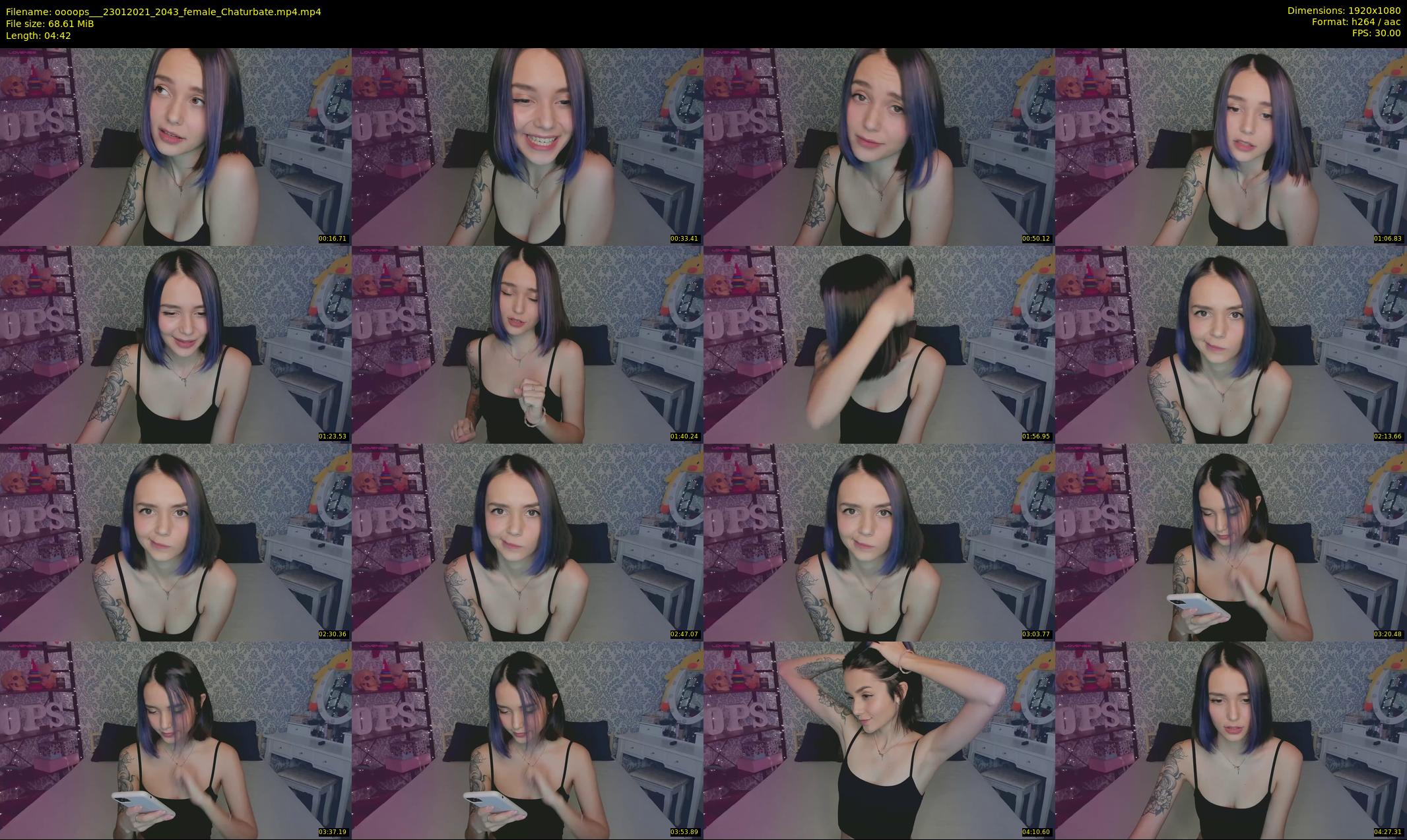 oooops__ — 5 minute Chaturbate female cam show recording, 1080p, Jan 23, 2021