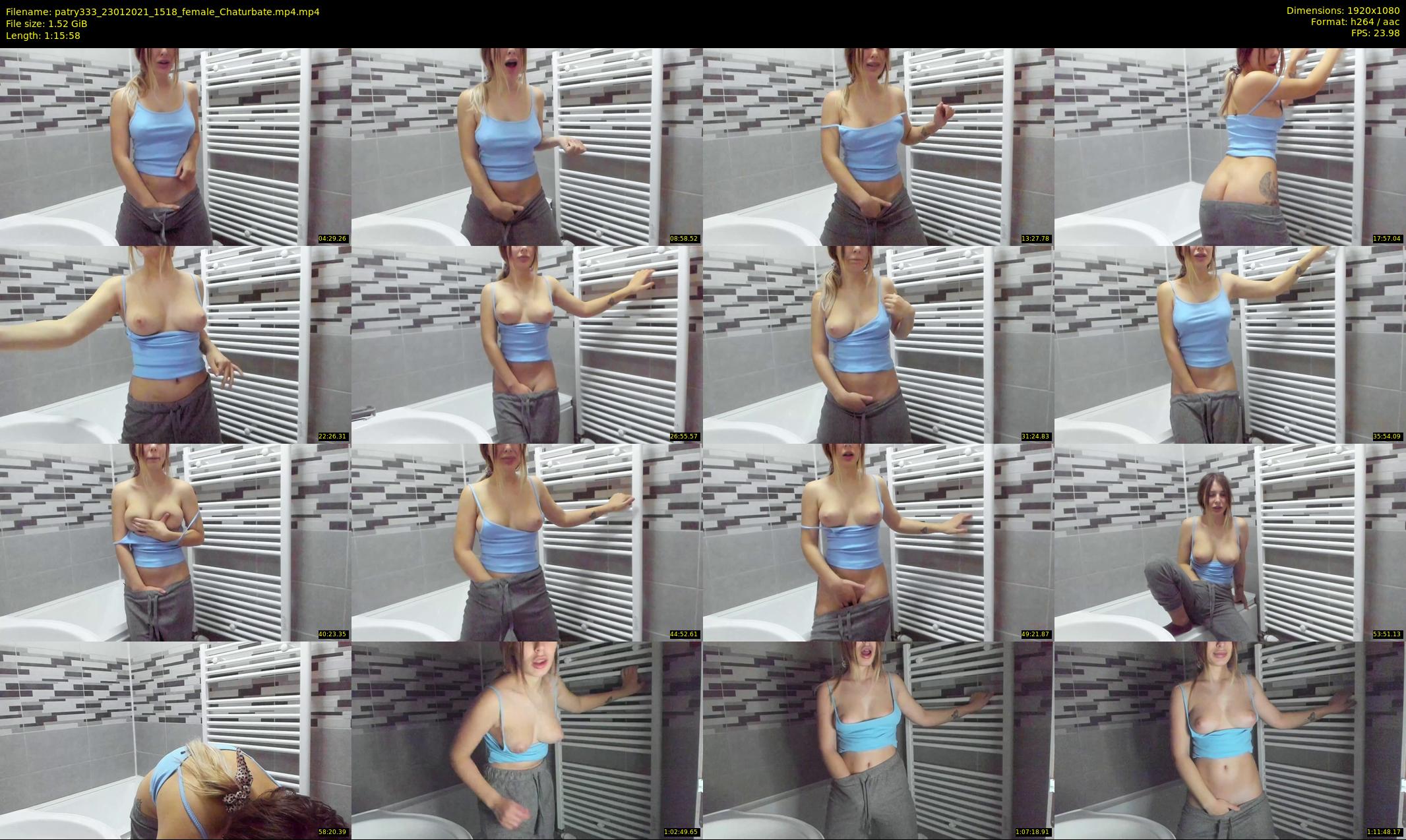 patry333 — 76 minute Chaturbate female cam show recording, 1080p, Jan 23, 2021