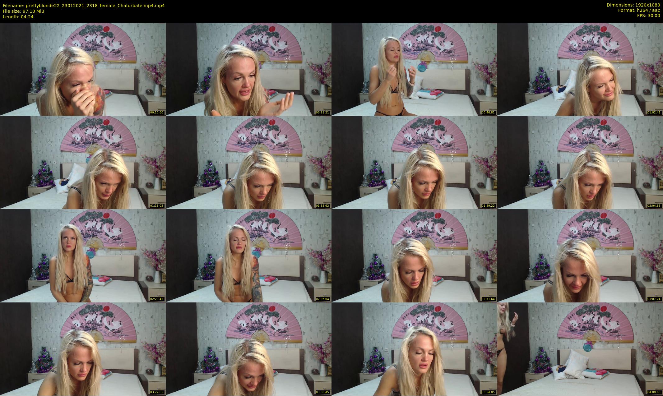 prettyblonde22 — 5 minute Chaturbate female cam show recording, 1080p, Jan 23, 2021