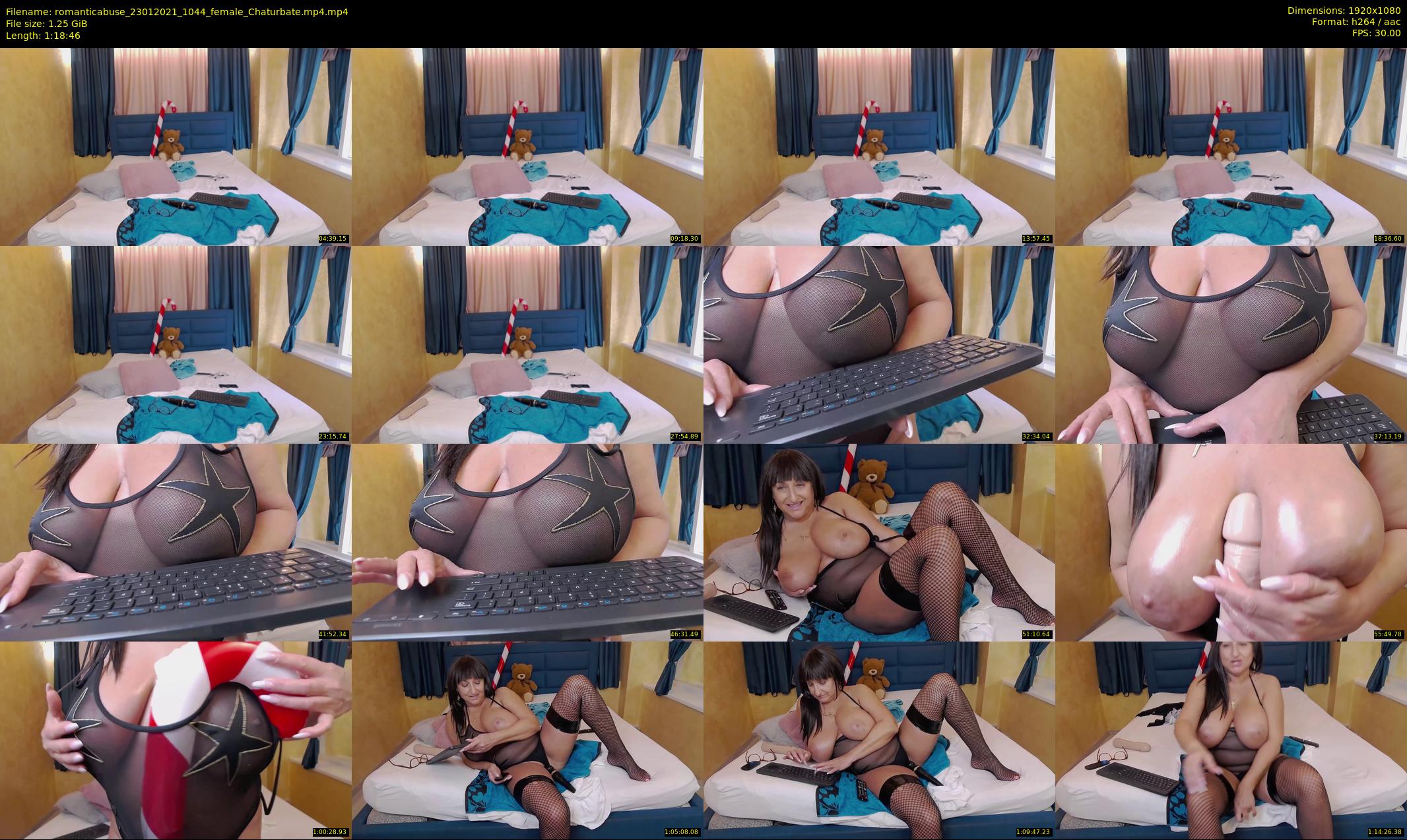 romanticabuse — 79 minute Chaturbate female cam show recording, 1080p, Jan 23, 2021
