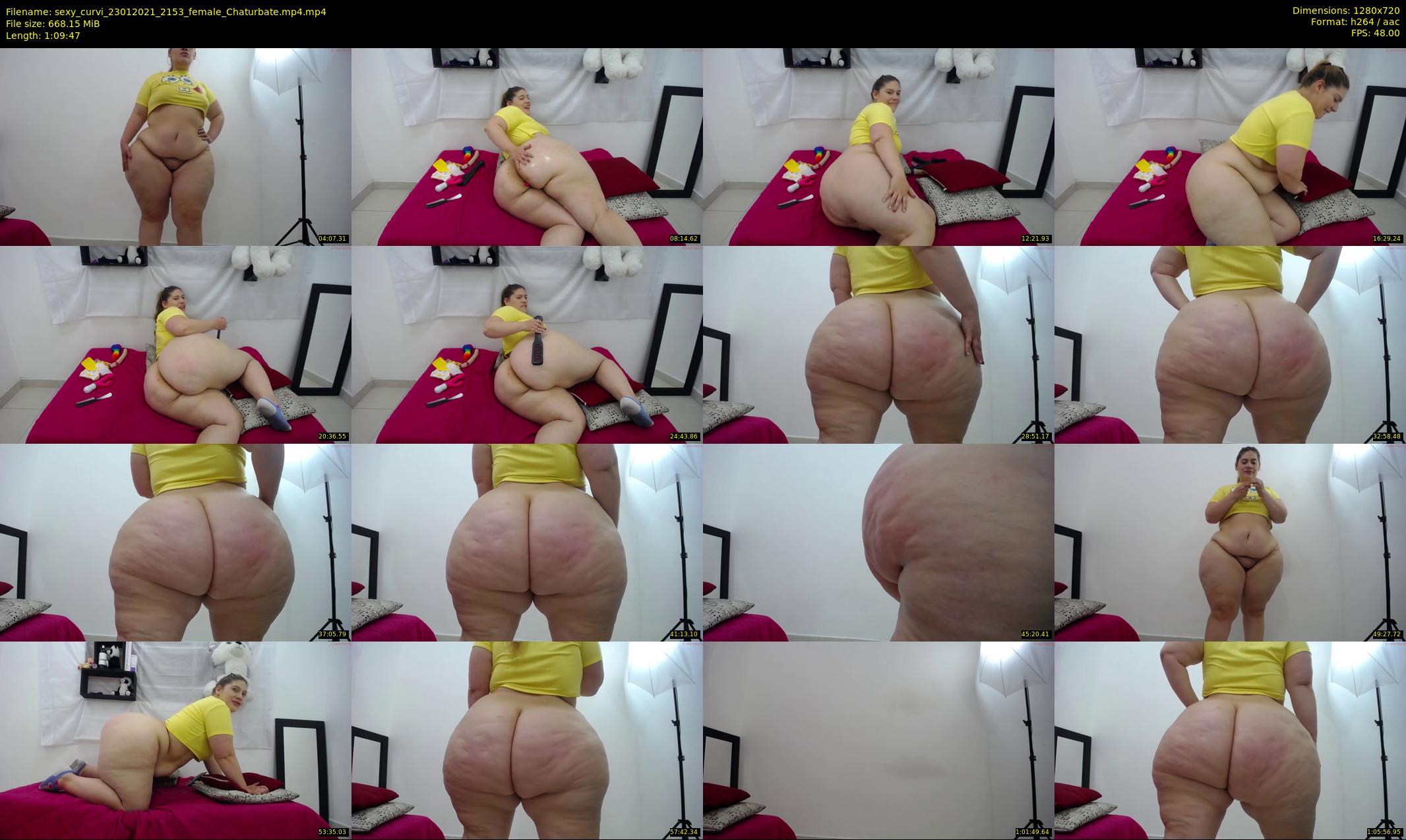 sexy_curvi — 70 minute Chaturbate female cam show recording, 720p, Jan 23, 2021