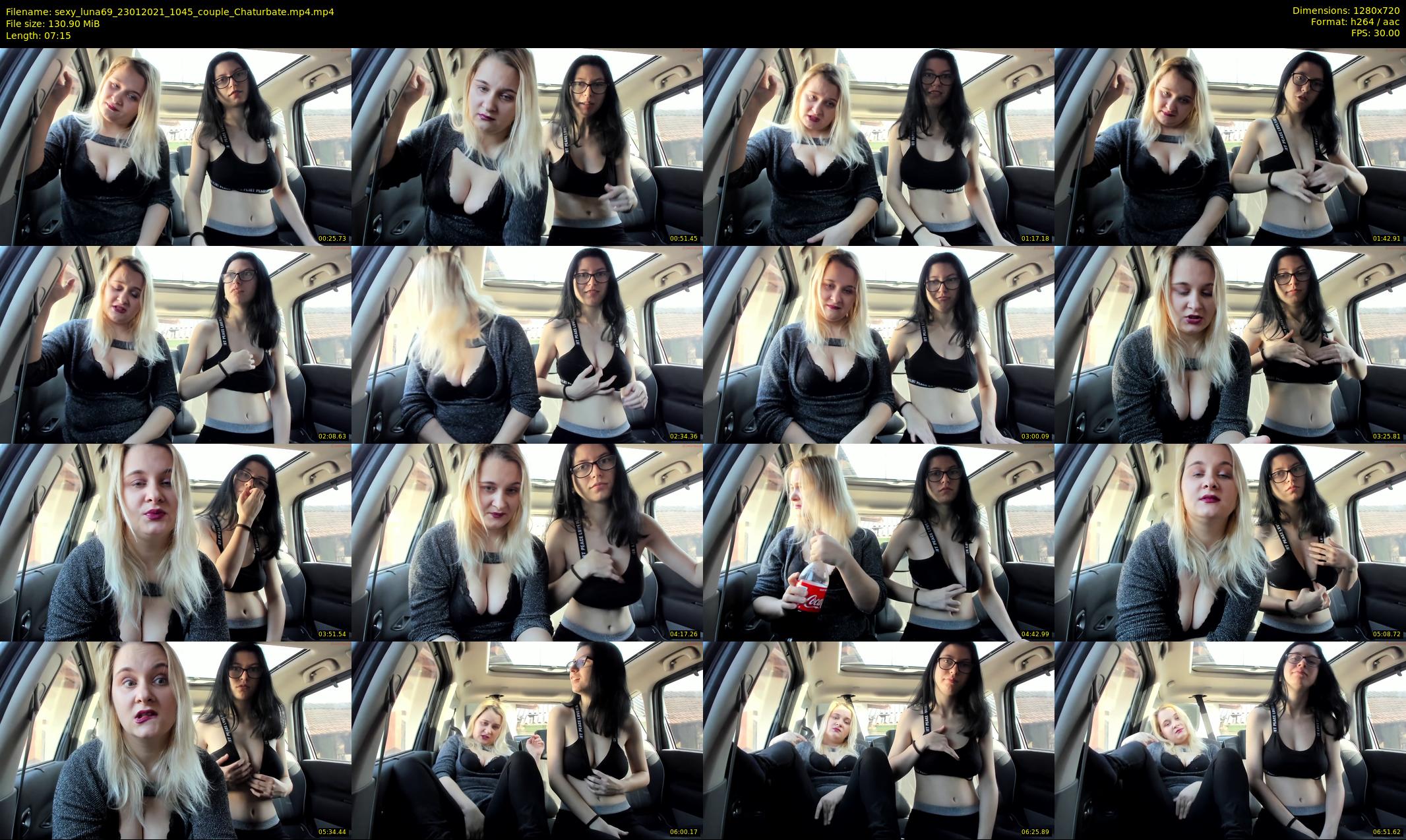 sexy_luna69 — 8 minute Chaturbate couple cam show recording, 720p, Jan 23, 2021