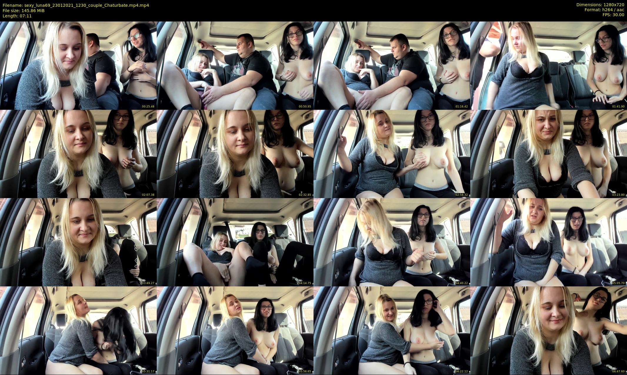 sexy_luna69 — 8 minute Chaturbate couple cam show recording, 720p, Jan 23, 2021