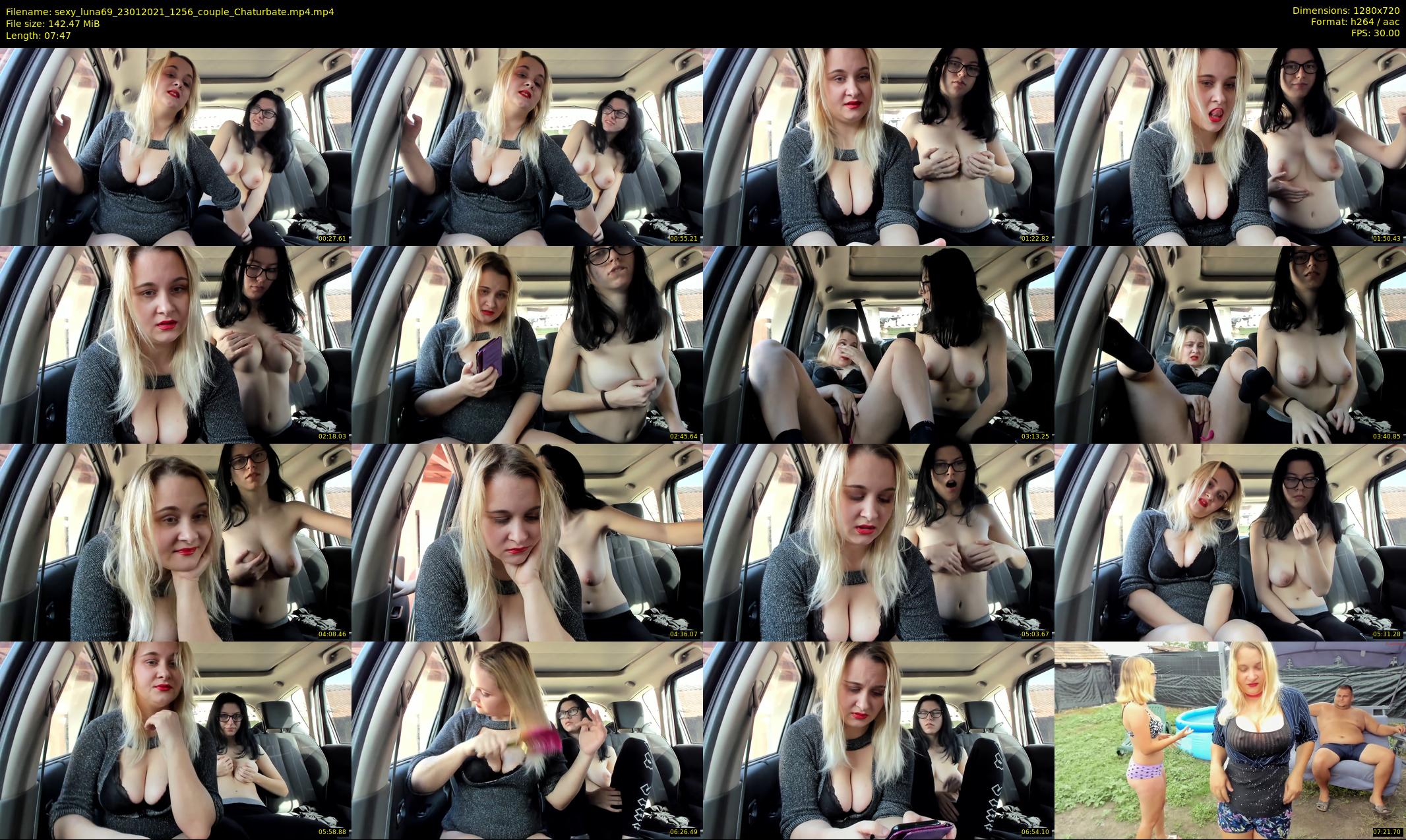 sexy_luna69 — 8 minute Chaturbate couple cam show recording, 720p, Jan 23, 2021