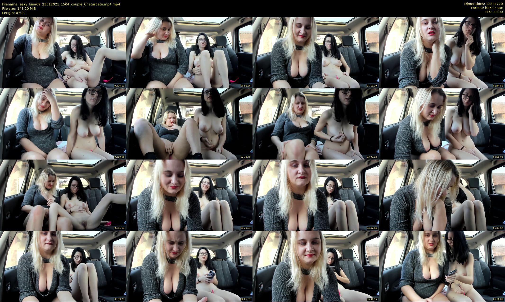 sexy_luna69 — 8 minute Chaturbate couple cam show recording, 720p, Jan 23, 2021
