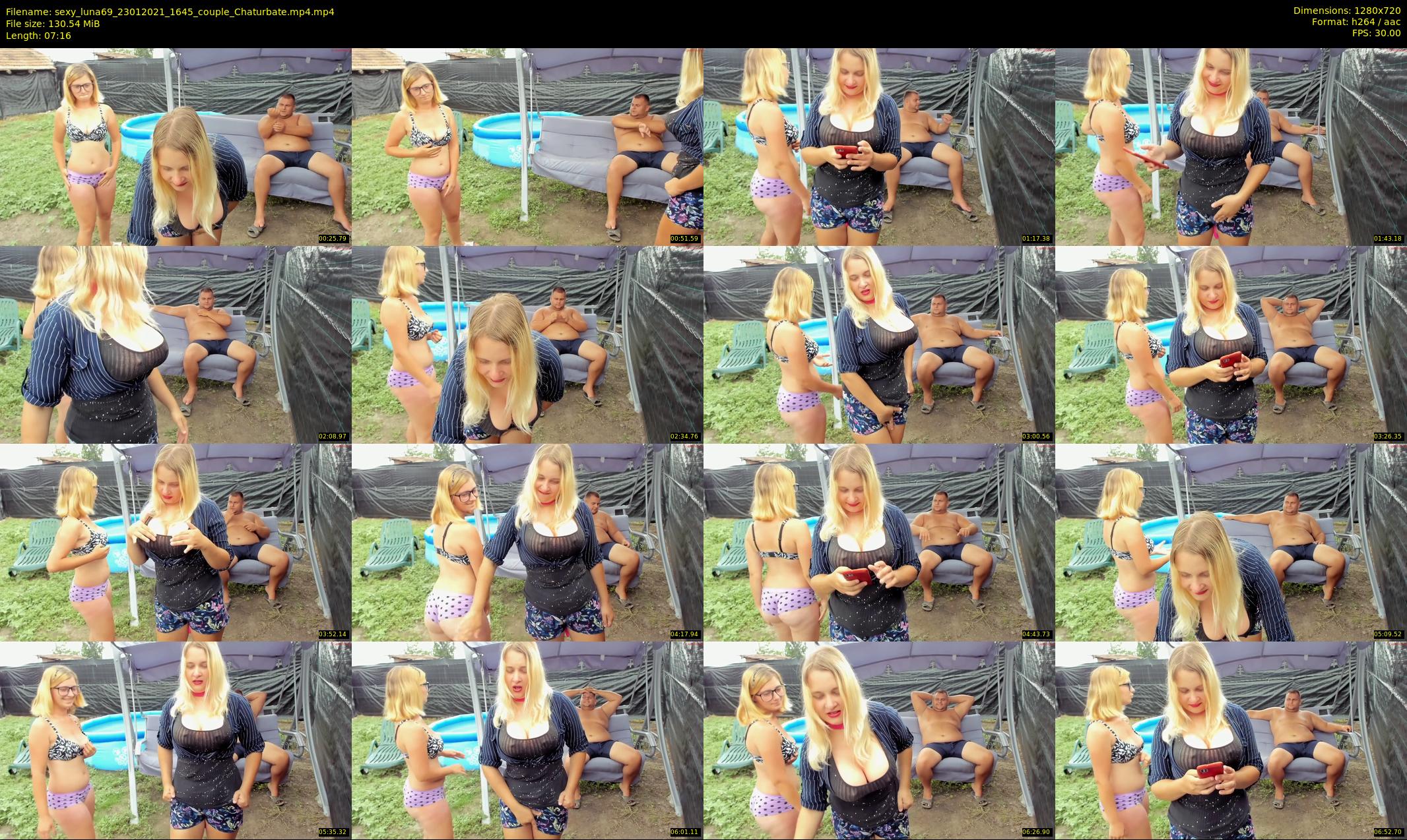 sexy_luna69 — 8 minute Chaturbate couple cam show recording, 720p, Jan 23, 2021