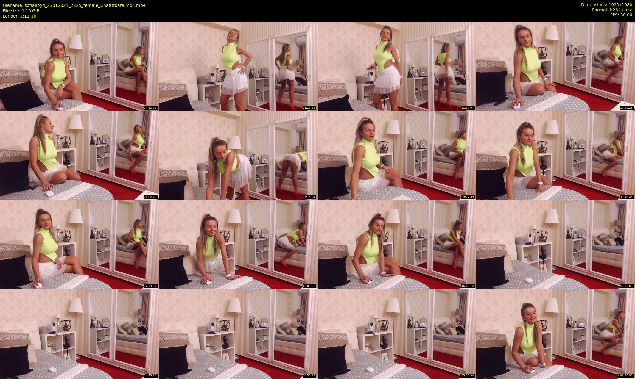 sofialloyd — 72 minute Chaturbate female cam show recording, 1080p, Jan 23, 2021
