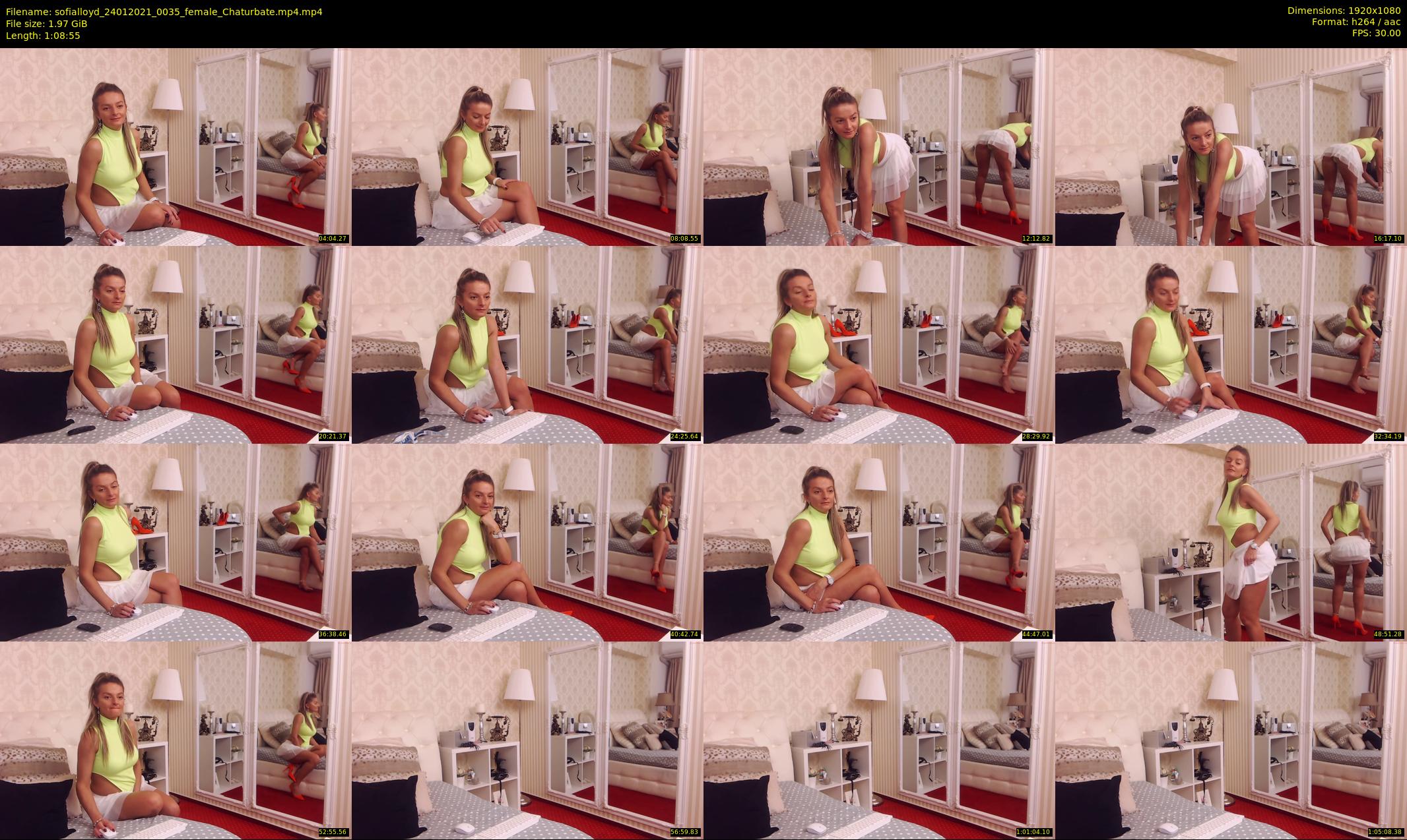 sofialloyd — 69 minute Chaturbate female cam show recording, 1080p, Jan 24, 2021