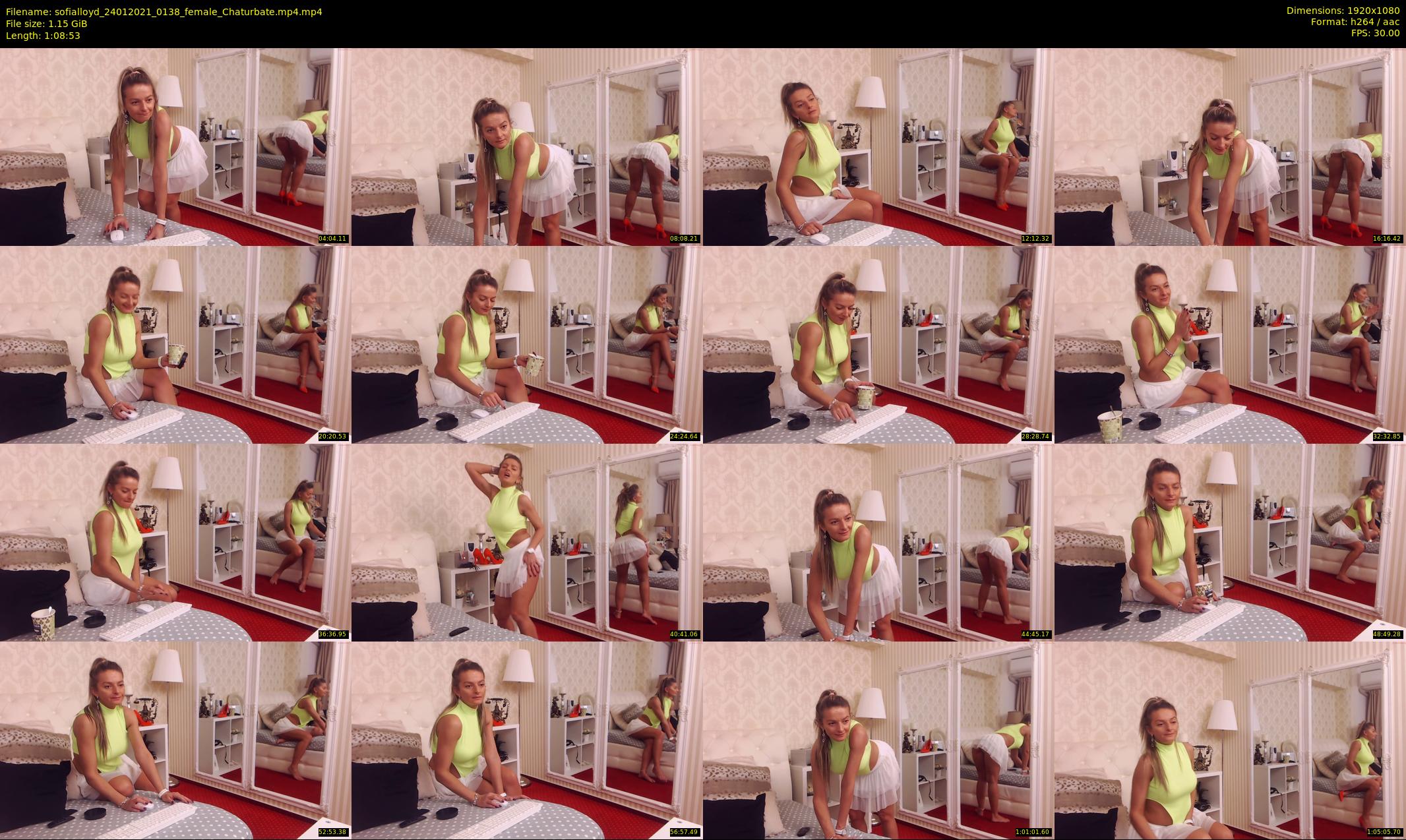 sofialloyd — 69 minute Chaturbate female cam show recording, 1080p, Jan 24, 2021