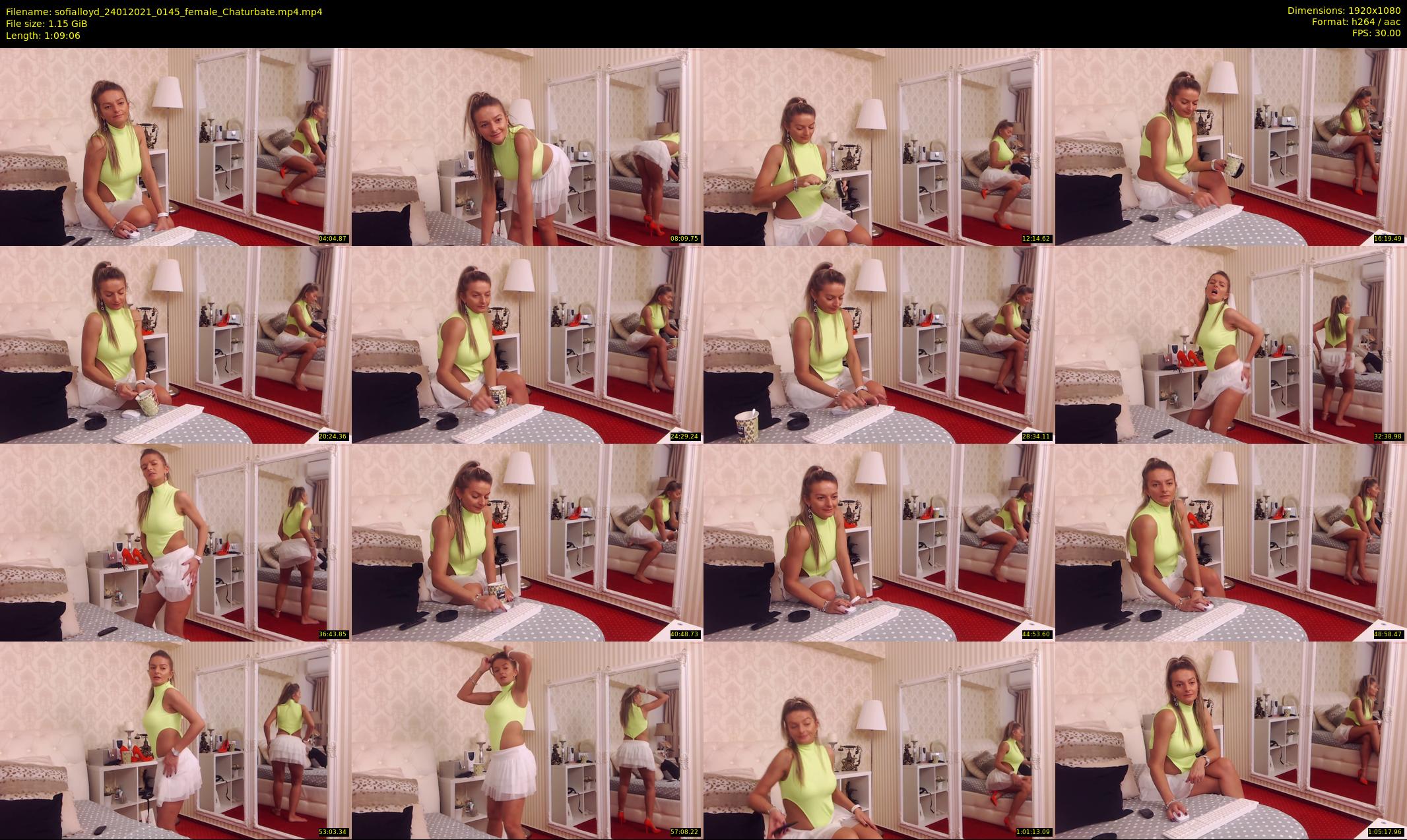 sofialloyd — 70 minute Chaturbate female cam show recording, 1080p, Jan 24, 2021
