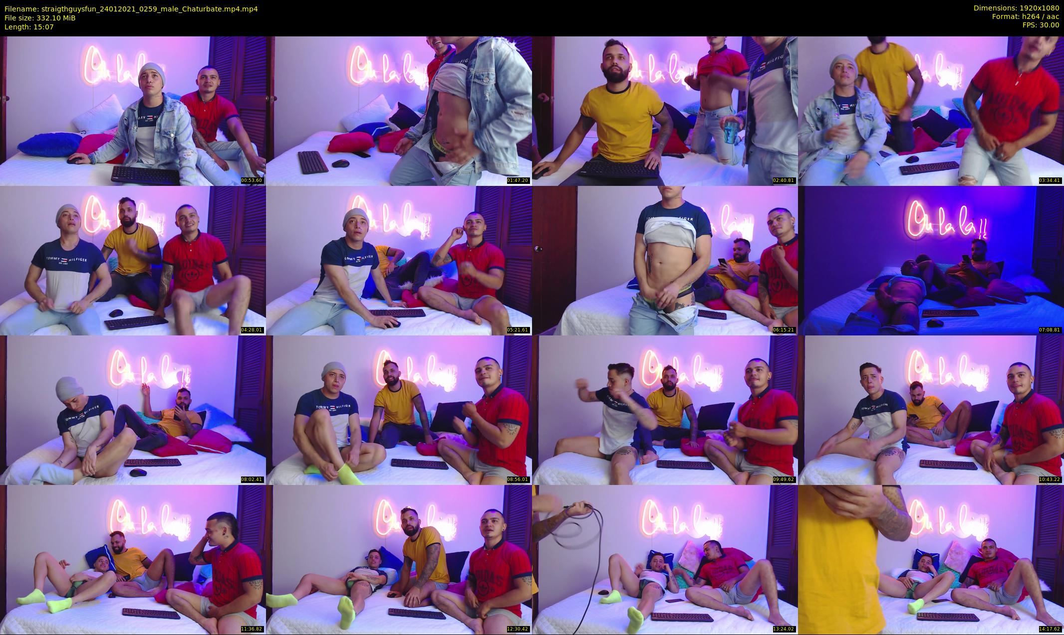 straigthguysfun — 16 minute Chaturbate male cam show recording, 1080p, Jan 24, 2021