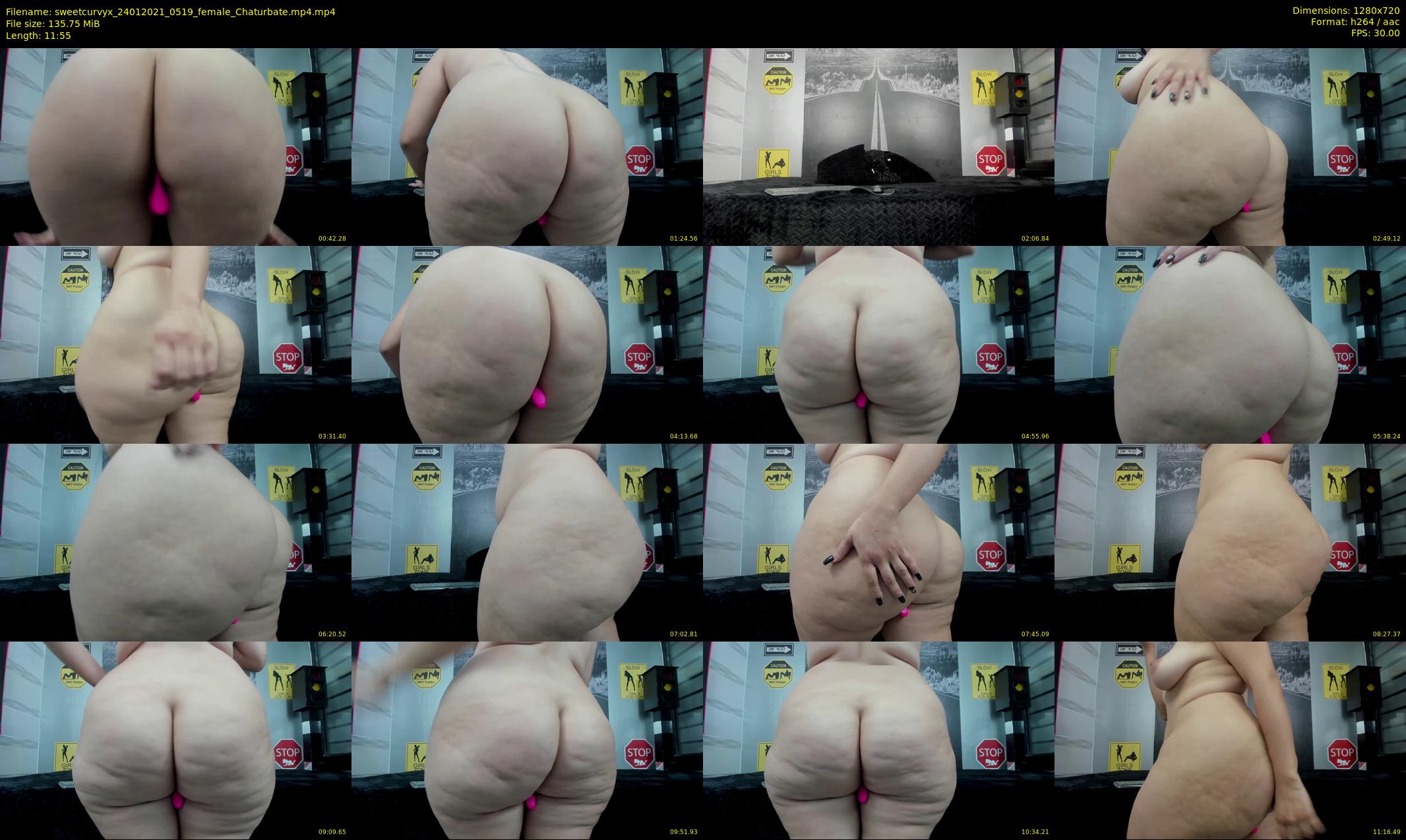 sweetcurvyx — 12 minute Chaturbate couple cam show recording, 720p, Jan 24, 2021