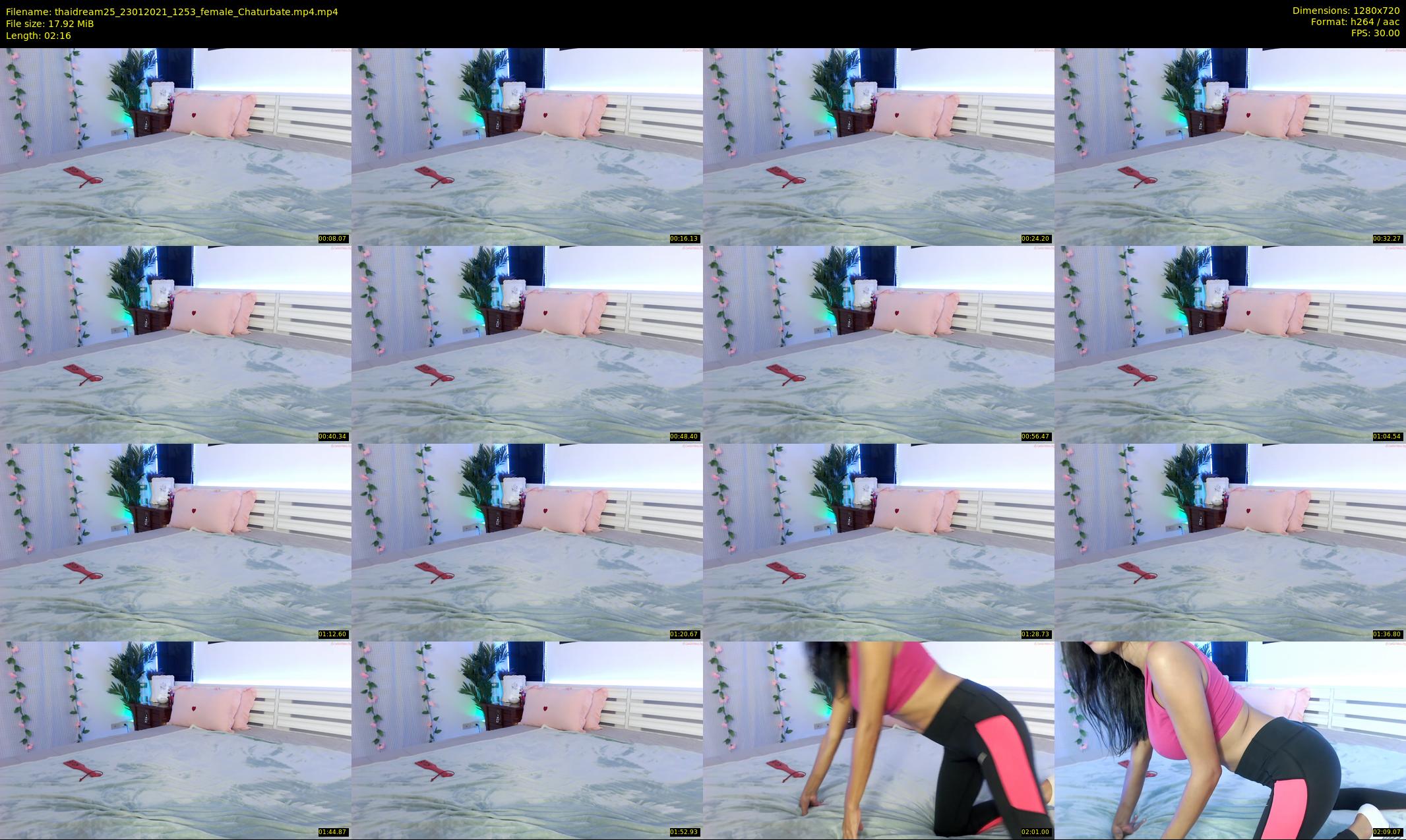 thaidream25 — 3 minute Chaturbate female cam show recording, 720p, Jan 23, 2021