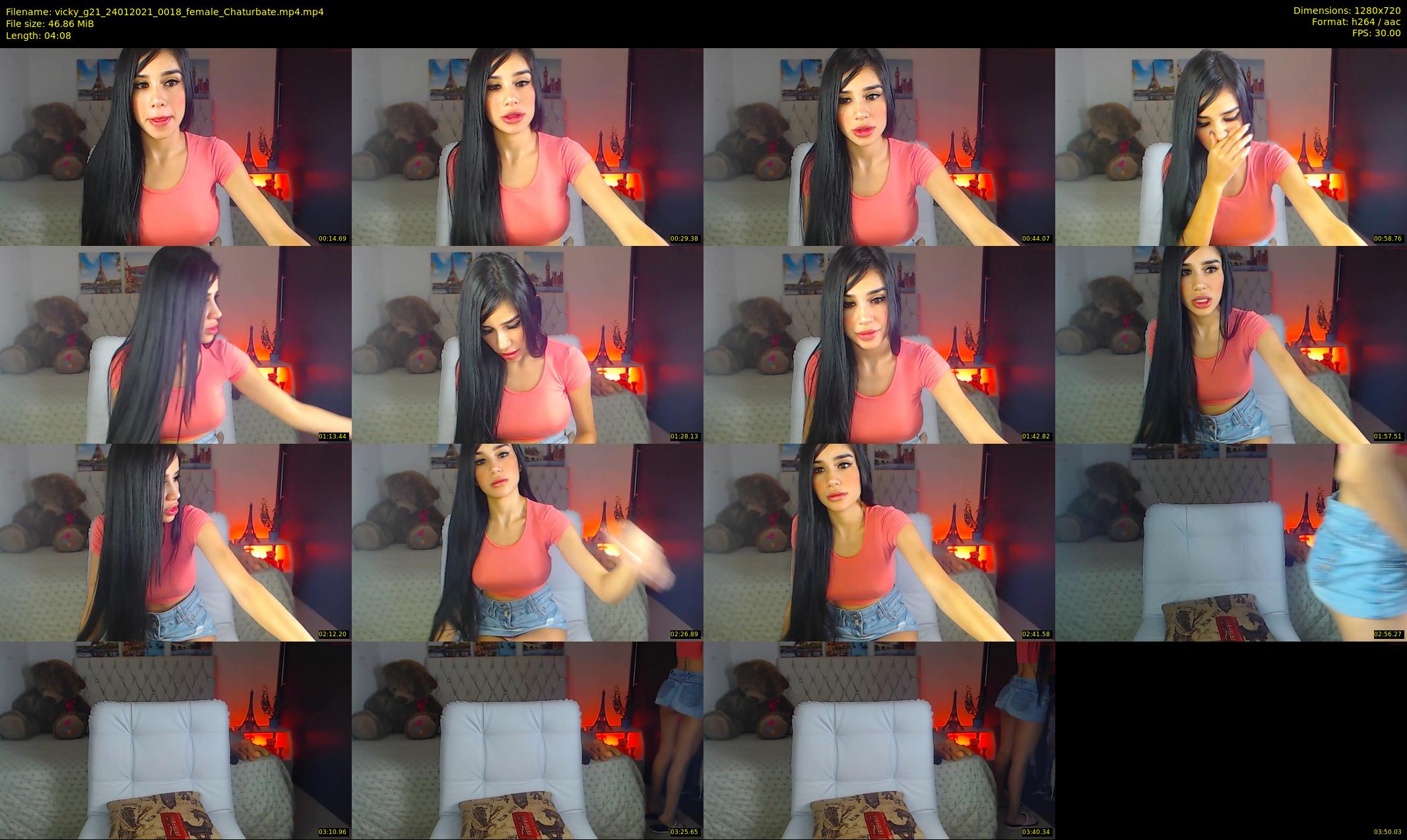vicky_g21 — 5 minute Chaturbate female cam show recording, 720p, Jan 24, 2021