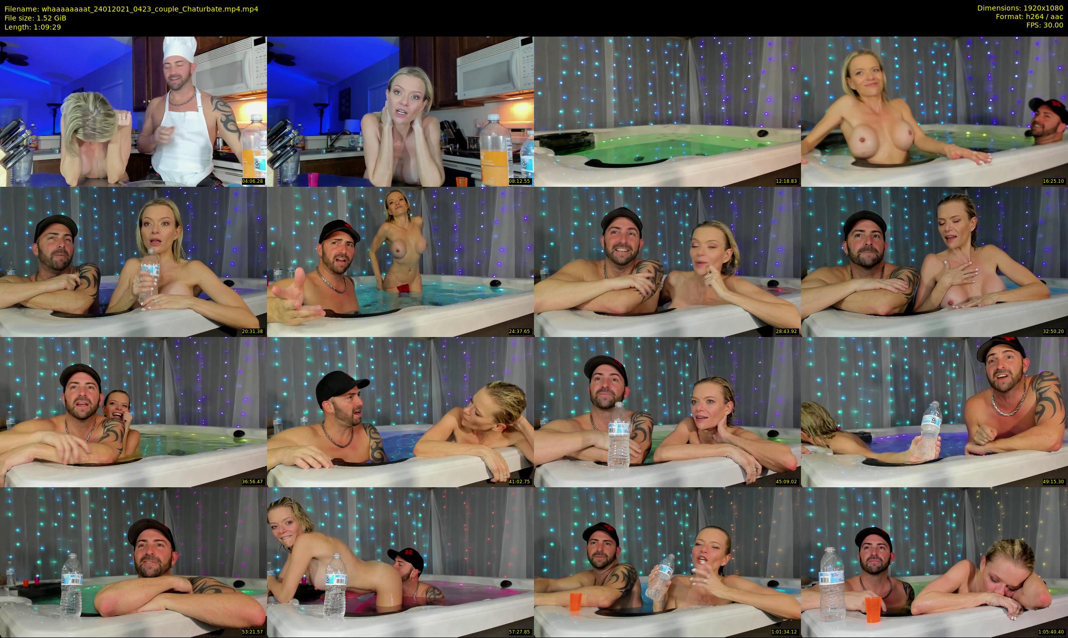 whaaaaaaaat — 70 minute Chaturbate couple cam show recording, 1080p, Jan 24, 2021