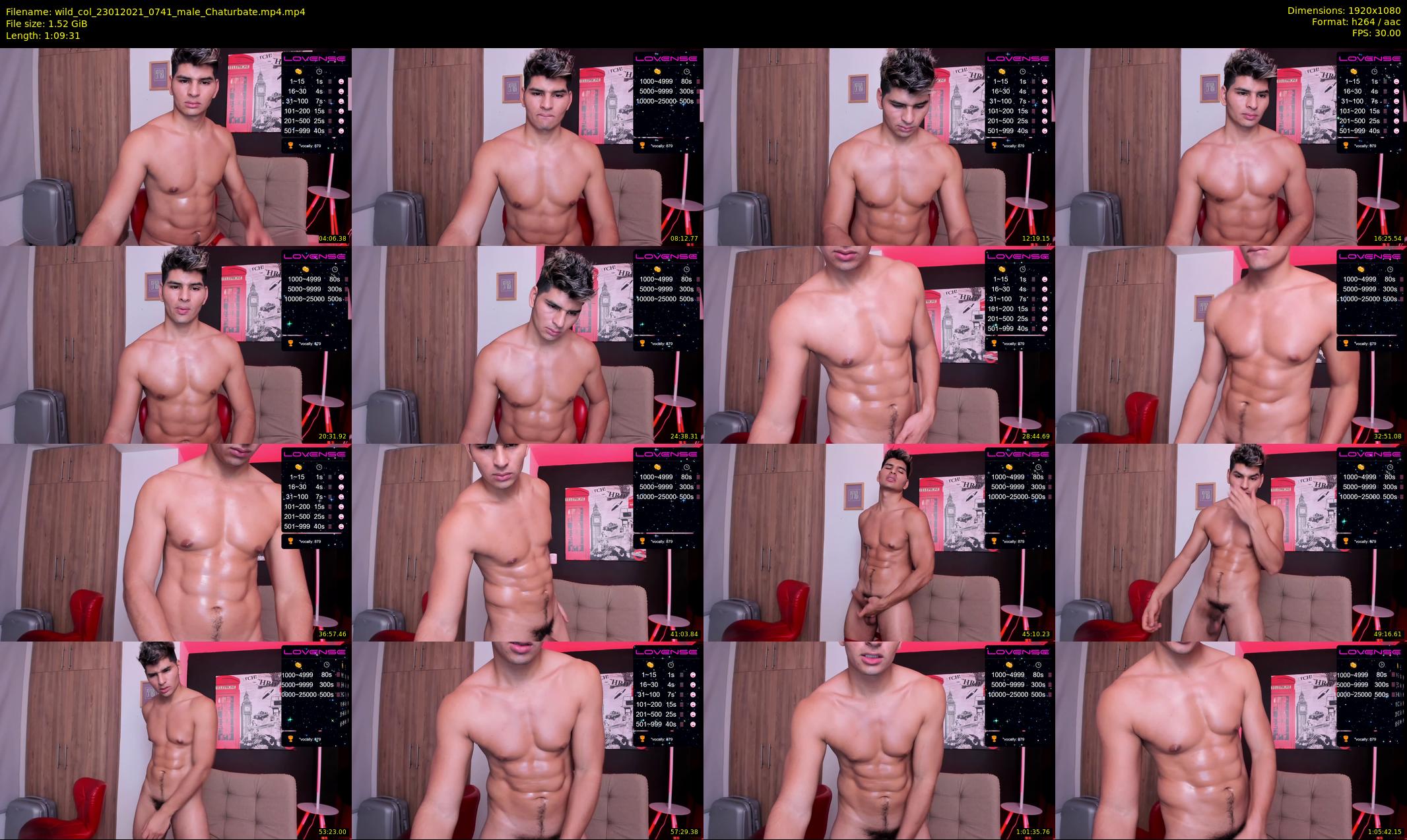 wild_col — 70 minute Chaturbate male cam show recording, 1080p, Jan 23, 2021