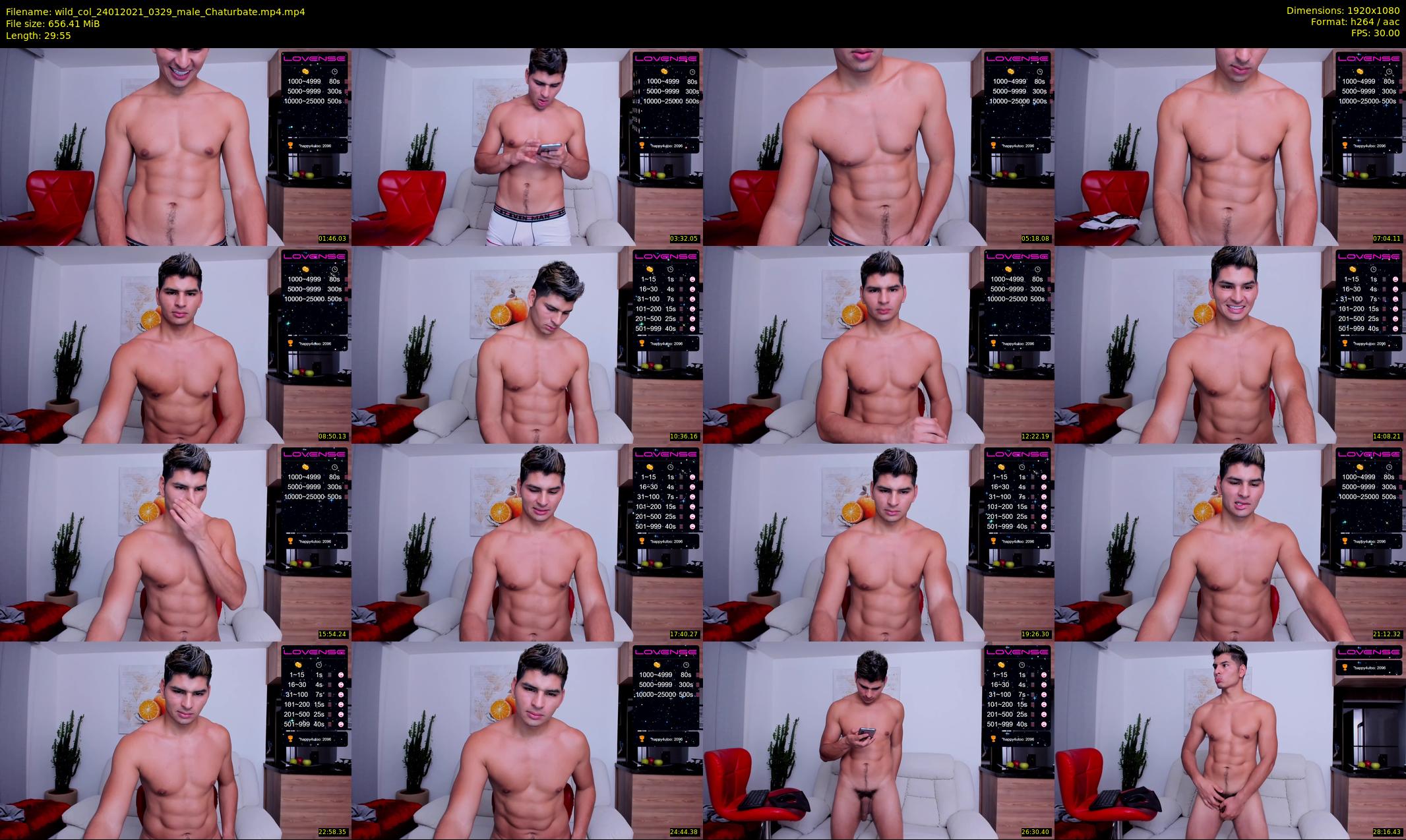 wild_col — 30 minute Chaturbate male cam show recording, 1080p, Jan 24, 2021