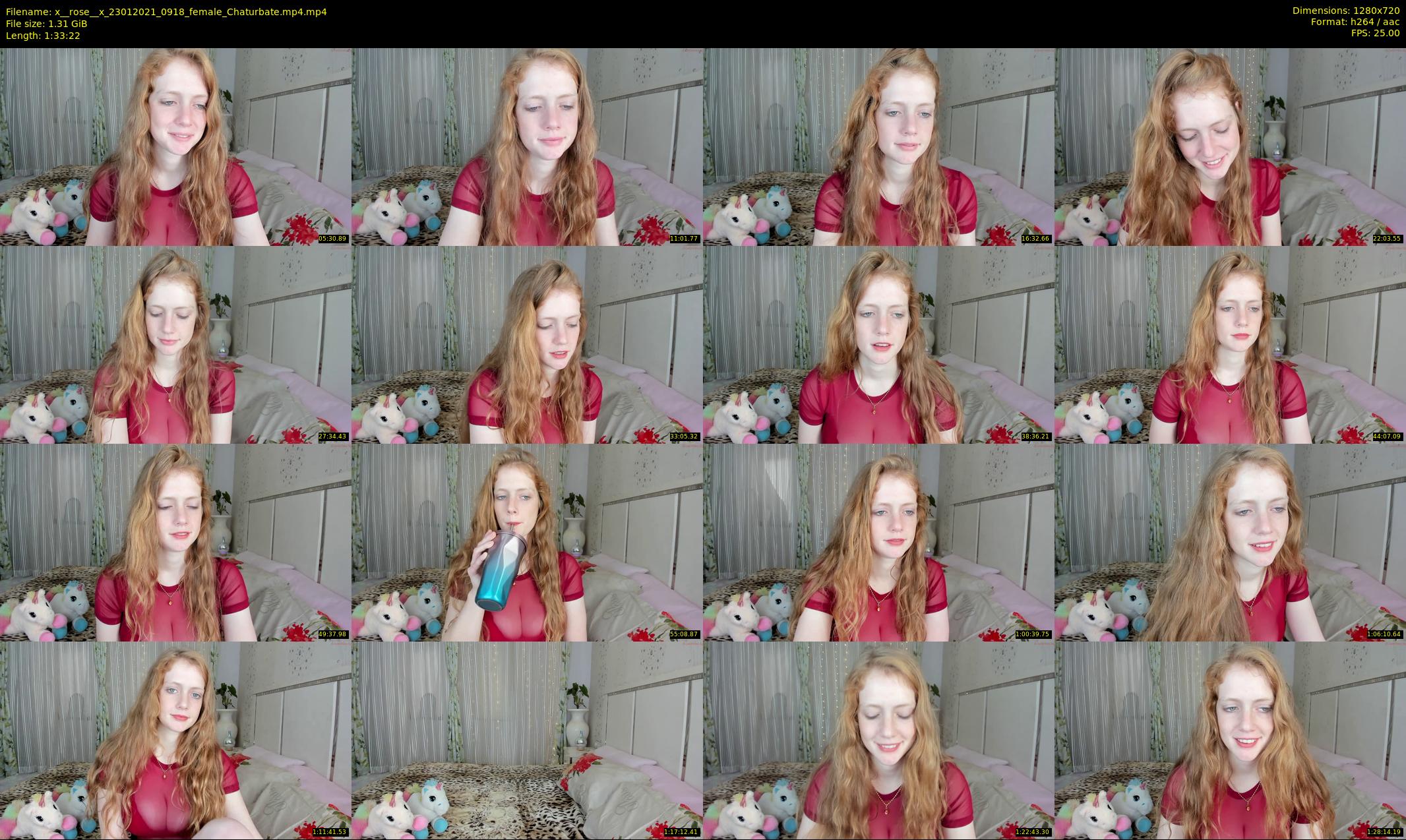 x__rose__x — 94 minute Chaturbate female cam show recording, 720p, Jan 23, 2021