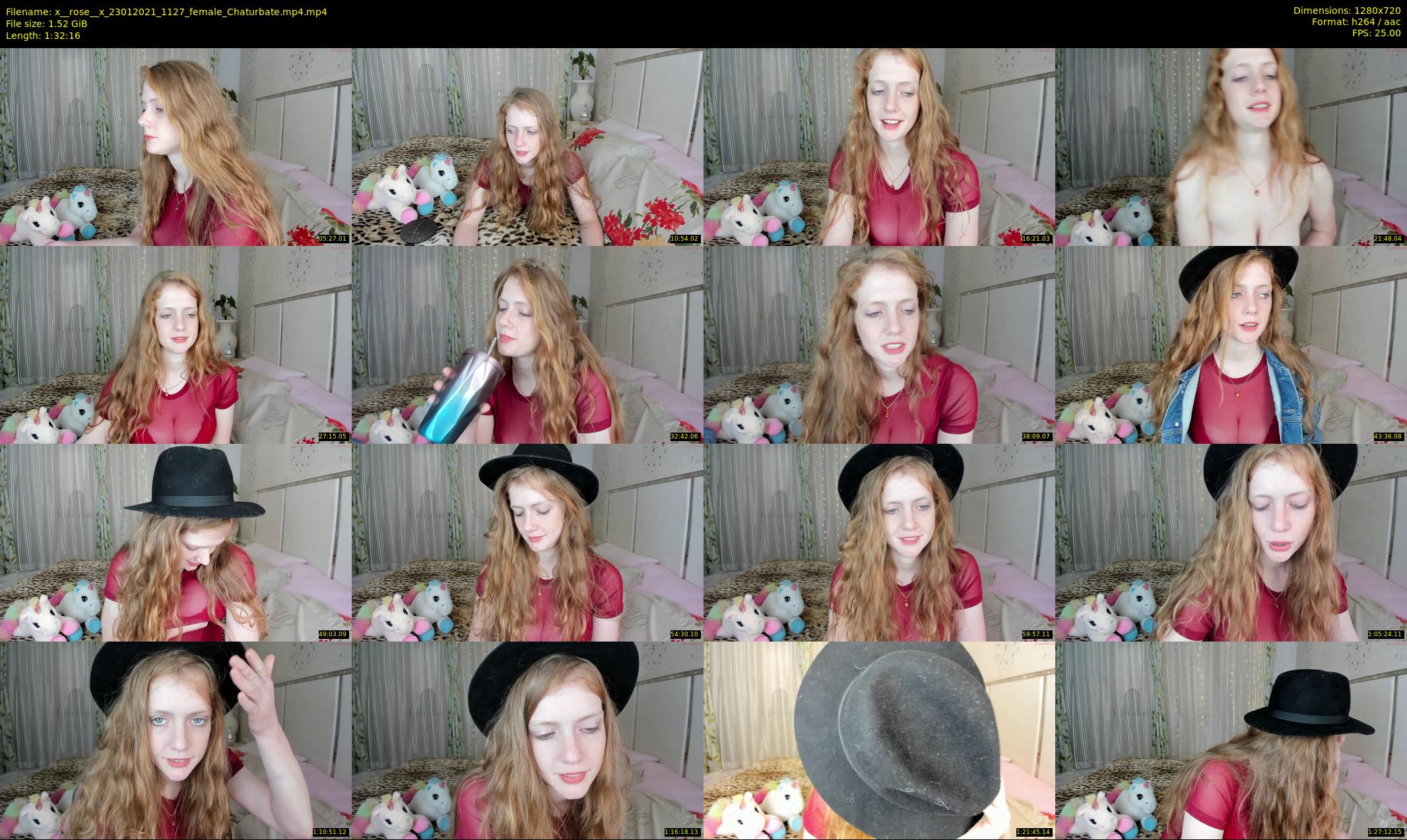 x__rose__x — 93 minute Chaturbate female cam show recording, 720p, Jan 23, 2021