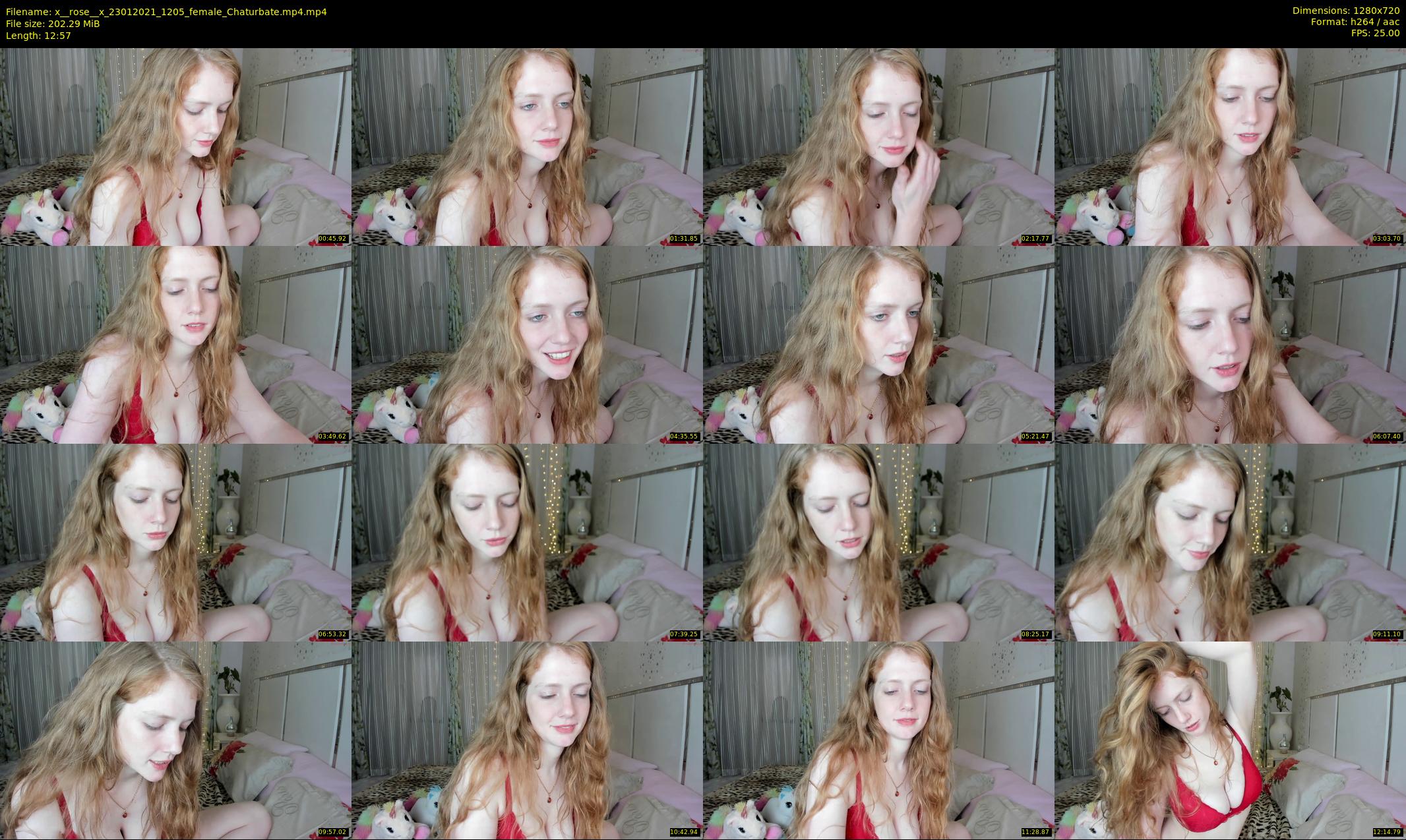 x__rose__x — 13 minute Chaturbate female cam show recording, 720p, Jan 23, 2021