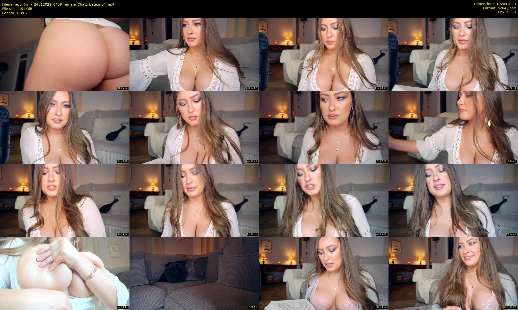 x_lily_x — 70 minute Chaturbate female cam show recording, 1080p, Jan 24, 2021