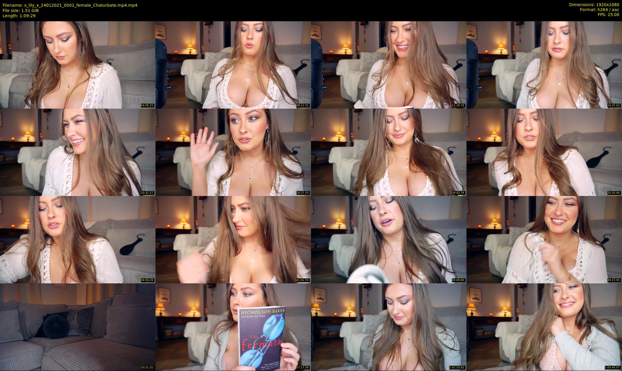 x_lily_x — 70 minute Chaturbate female cam show recording, 1080p, Jan 24, 2021