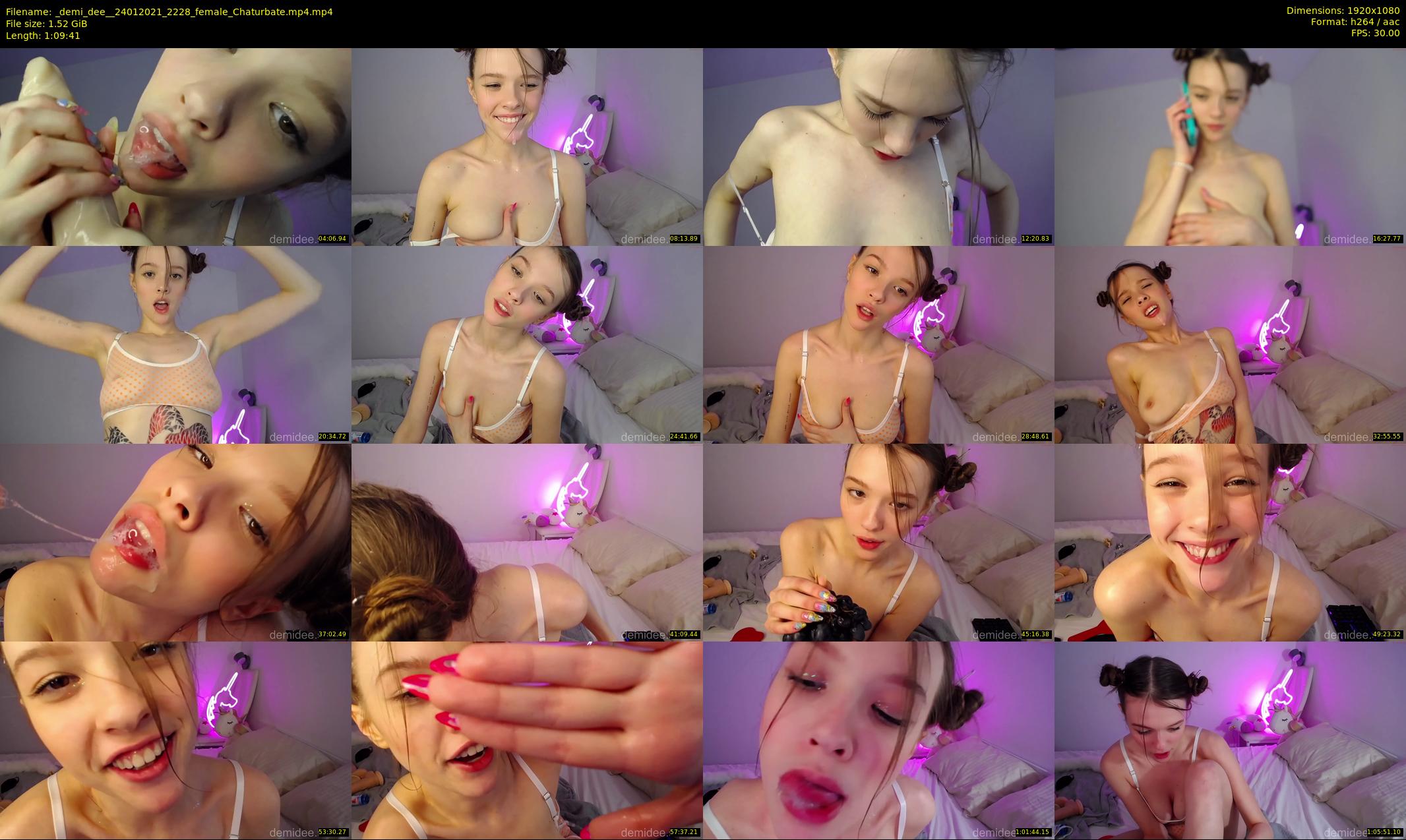 _demi_dee_ — 70 minute Chaturbate female cam show recording, 1080p, Jan 24, 2021