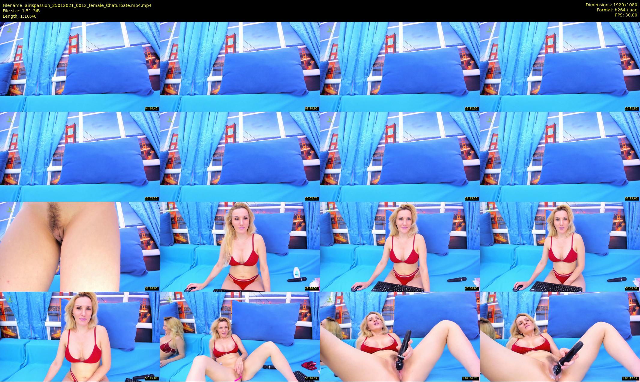 airispassion — 71 minute Chaturbate female cam show recording, 1080p, Jan 25, 2021