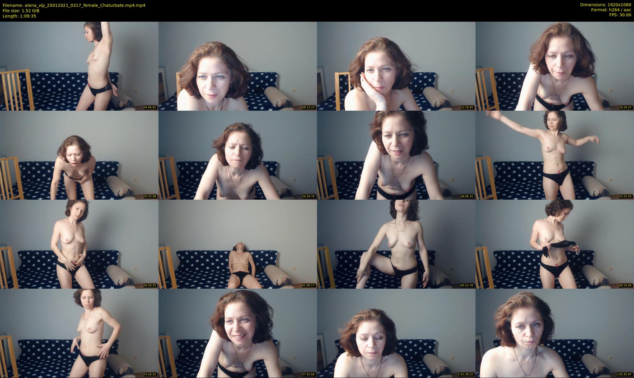 alena_vip — 70 minute Chaturbate female cam show recording, 1080p, Jan 25, 2021