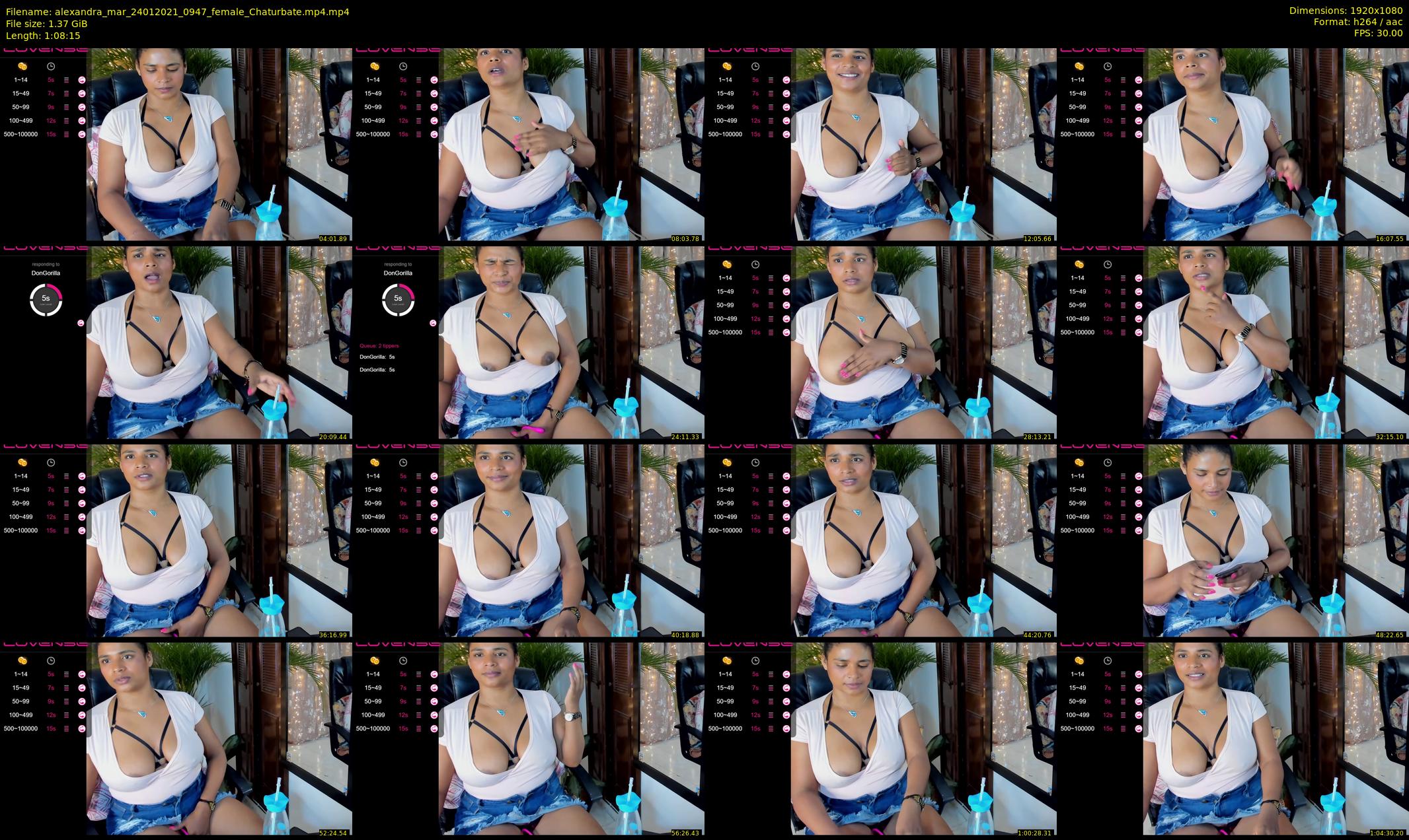 alexandra_mar — 69 minute Chaturbate female cam show recording, 1080p, Jan 24, 2021