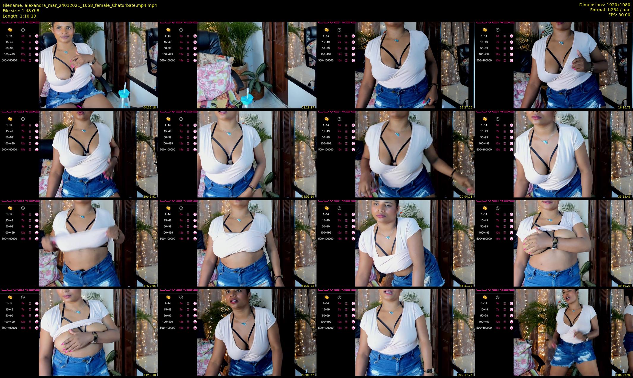 alexandra_mar — 71 minute Chaturbate female cam show recording, 1080p, Jan 24, 2021