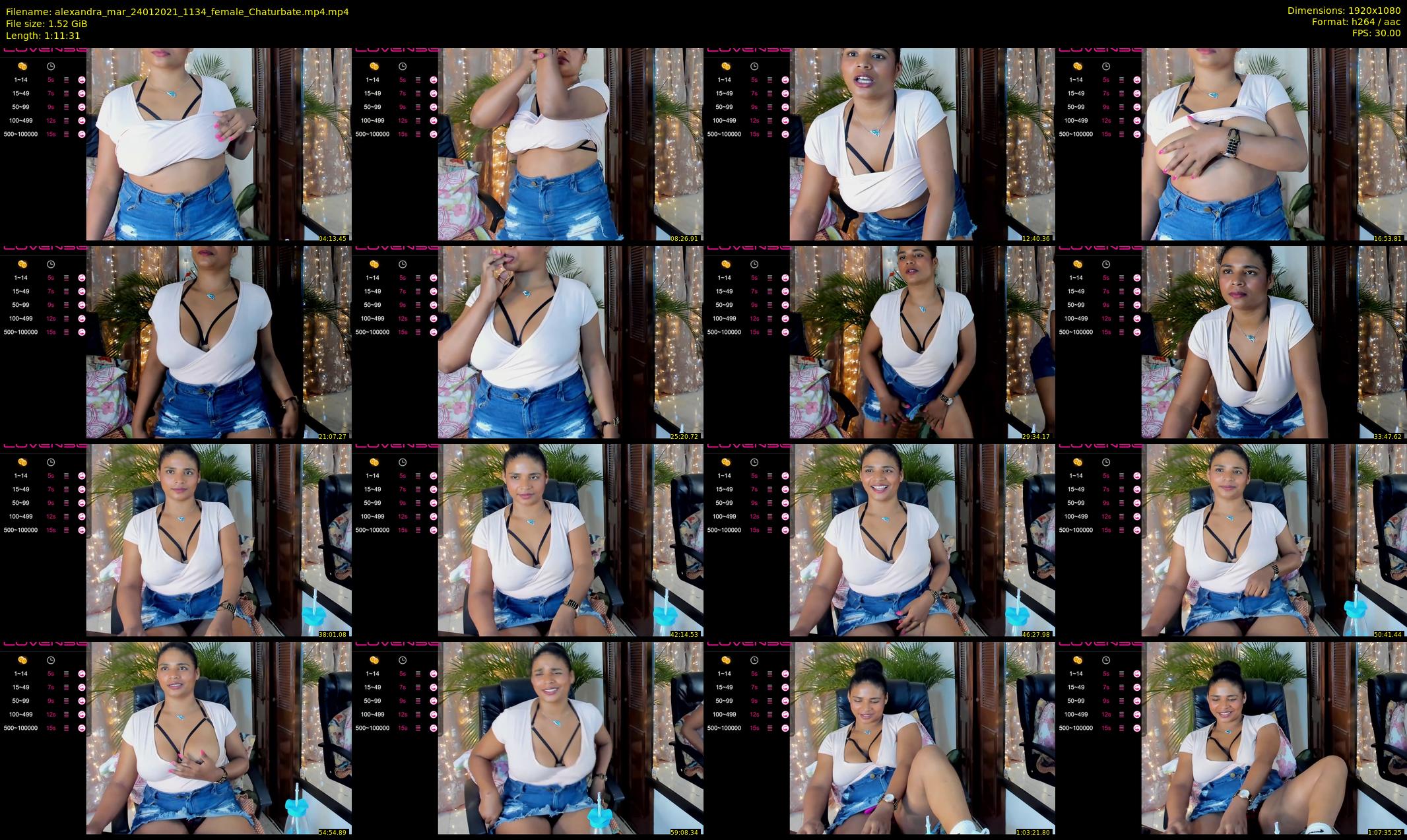 alexandra_mar — 72 minute Chaturbate female cam show recording, 1080p, Jan 24, 2021