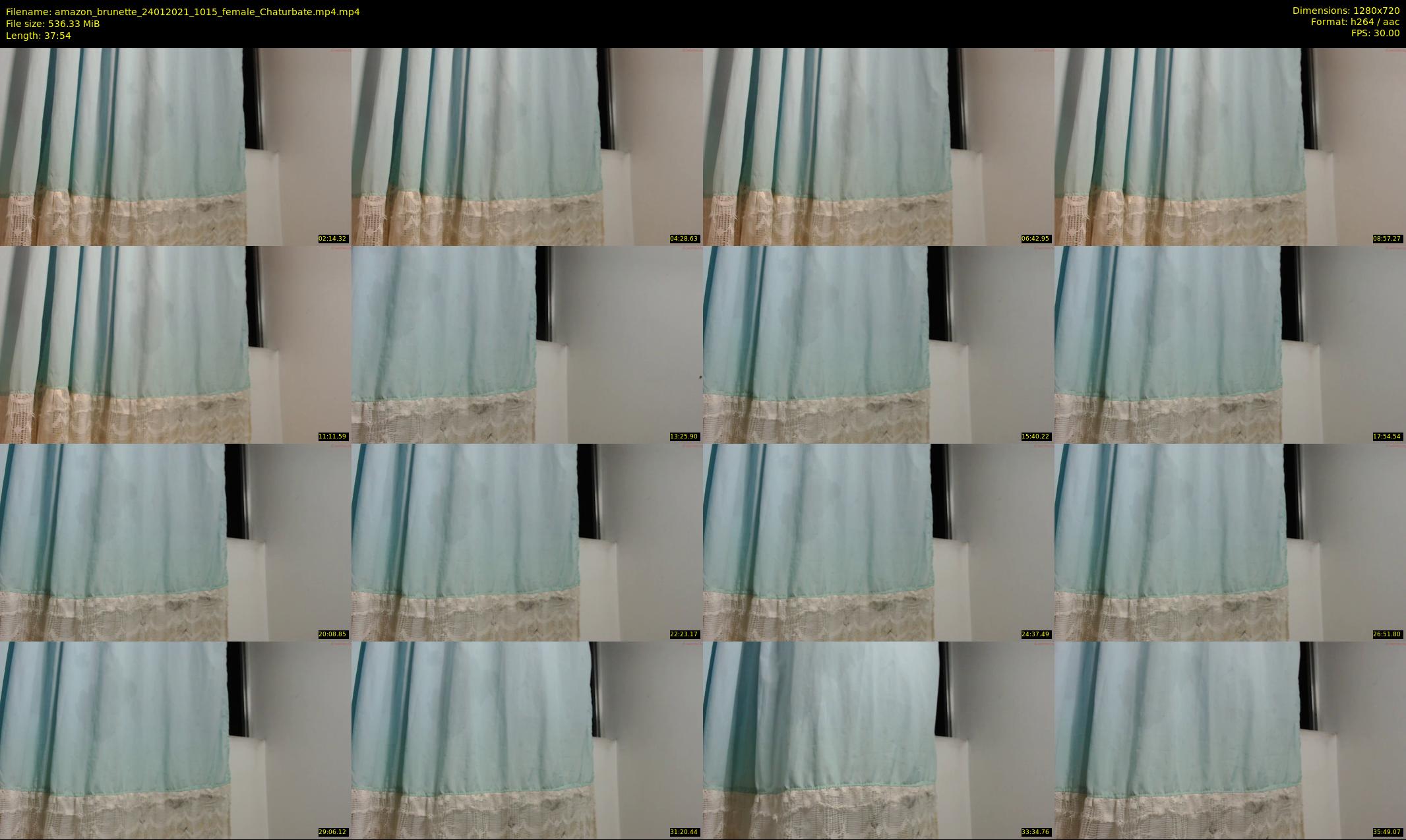 amazon_brunette — 38 minute Chaturbate female cam show recording, 720p, Jan 24, 2021