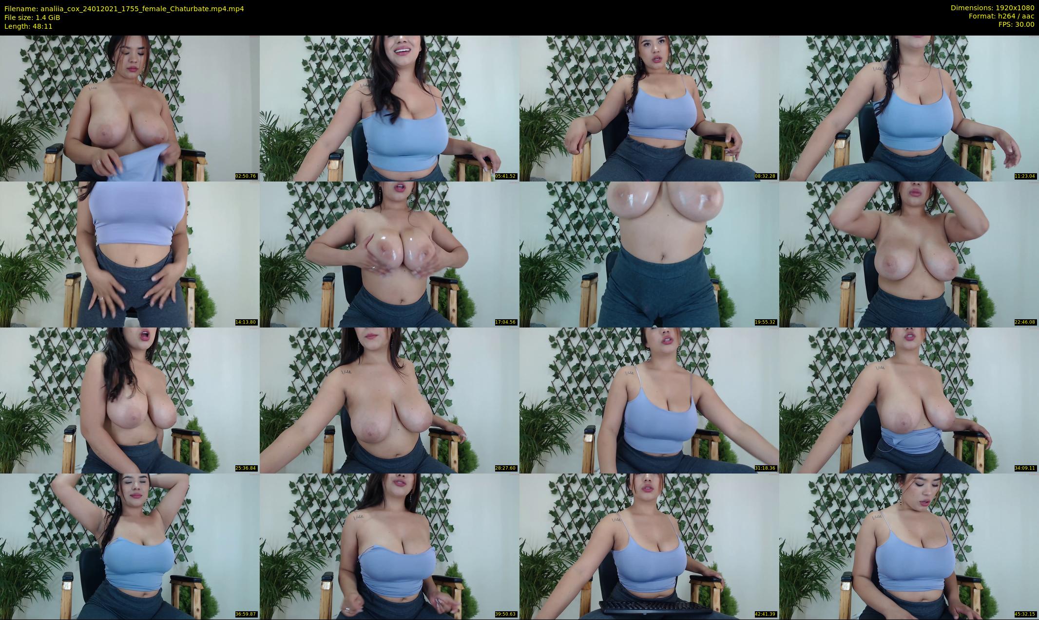analiia_cox — 49 minute Chaturbate female cam show recording, 1080p, Jan 24, 2021