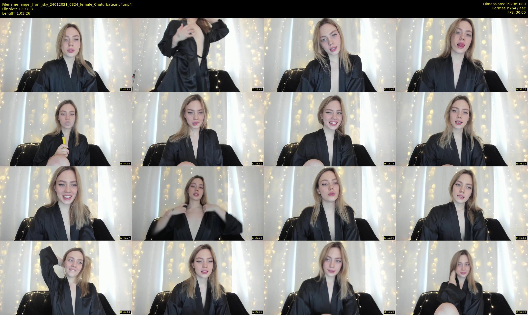 angel_from_sky — 64 minute Chaturbate female cam show recording, 1080p, Jan 24, 2021
