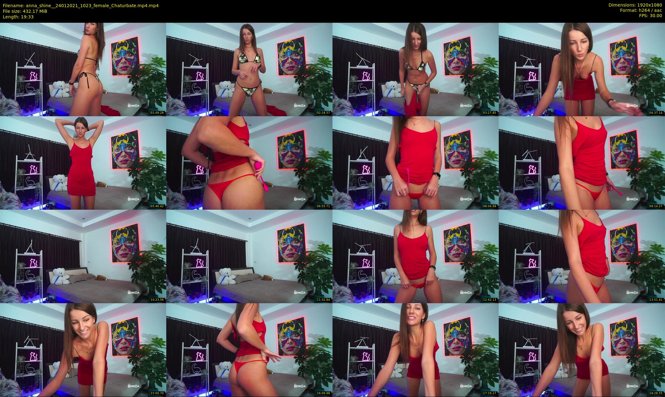 anna_shine_ — 20 minute Chaturbate female cam show recording, 1080p, Jan 24, 2021