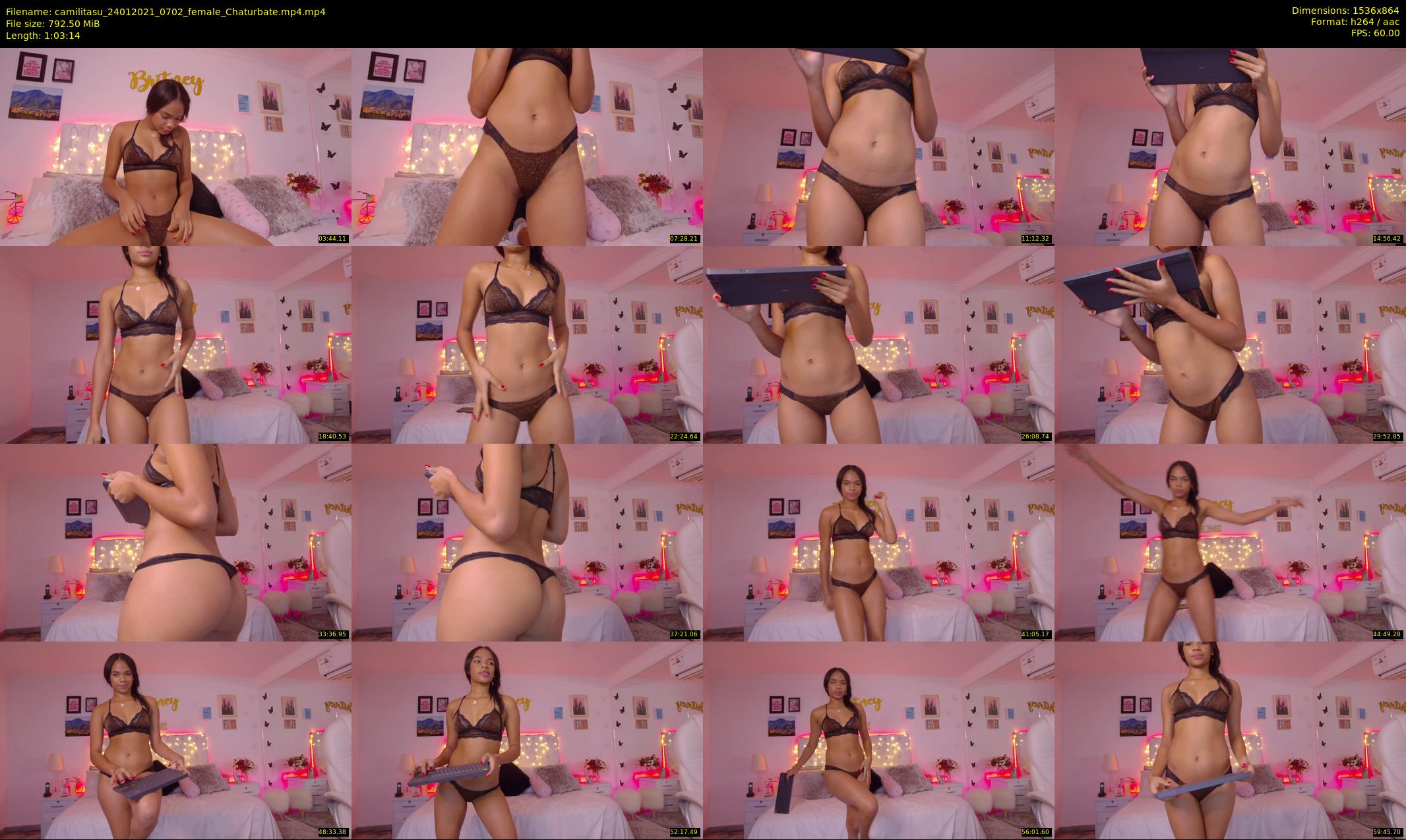 camilitasu — 64 minute Chaturbate female cam show recording, 720p, Jan 24, 2021