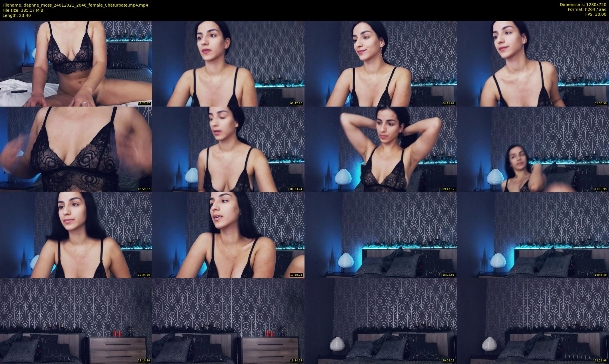 daphne_moss — 24 minute Chaturbate female cam show recording, 720p, Jan 24, 2021