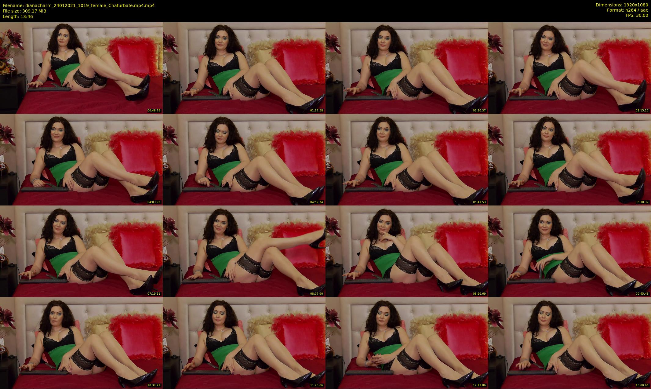 dianacharm — 14 minute Chaturbate female cam show recording, 1080p, Jan 24, 2021