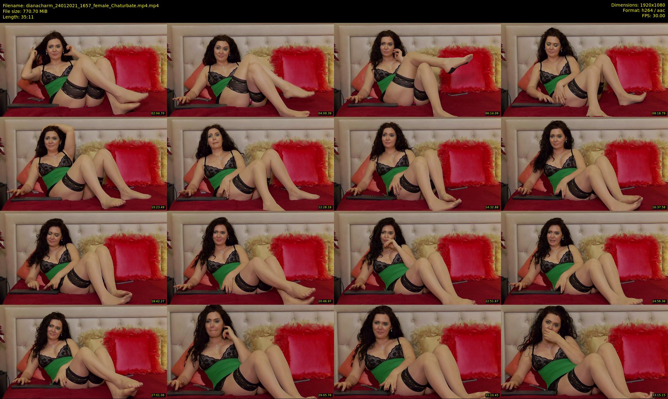 dianacharm — 36 minute Chaturbate female cam show recording, 1080p, Jan 24, 2021