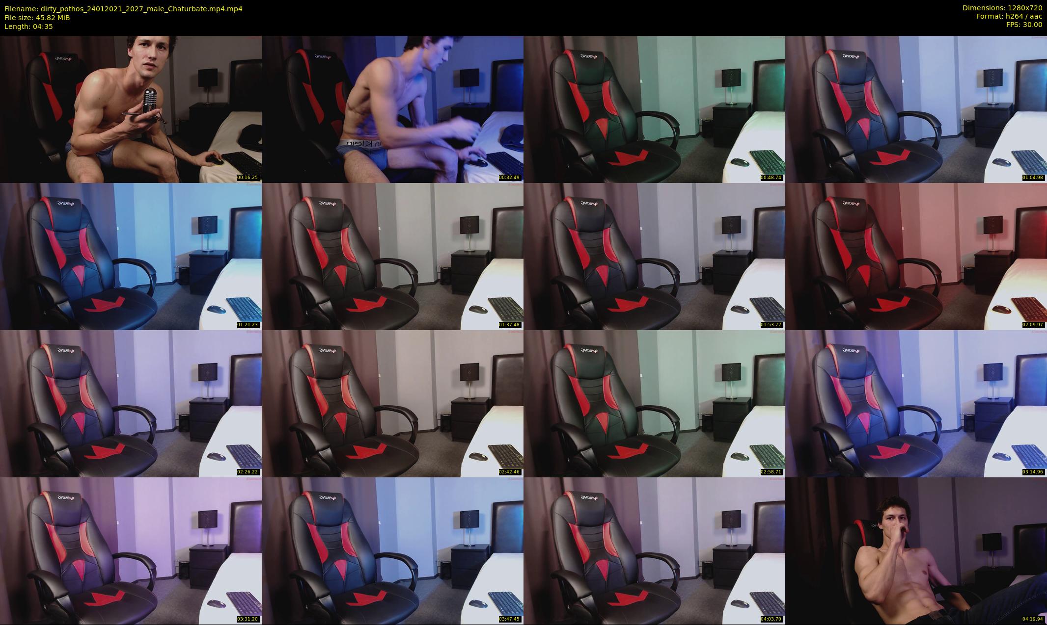dirty_pothos — 5 minute Chaturbate male cam show recording, 720p, Jan 24, 2021